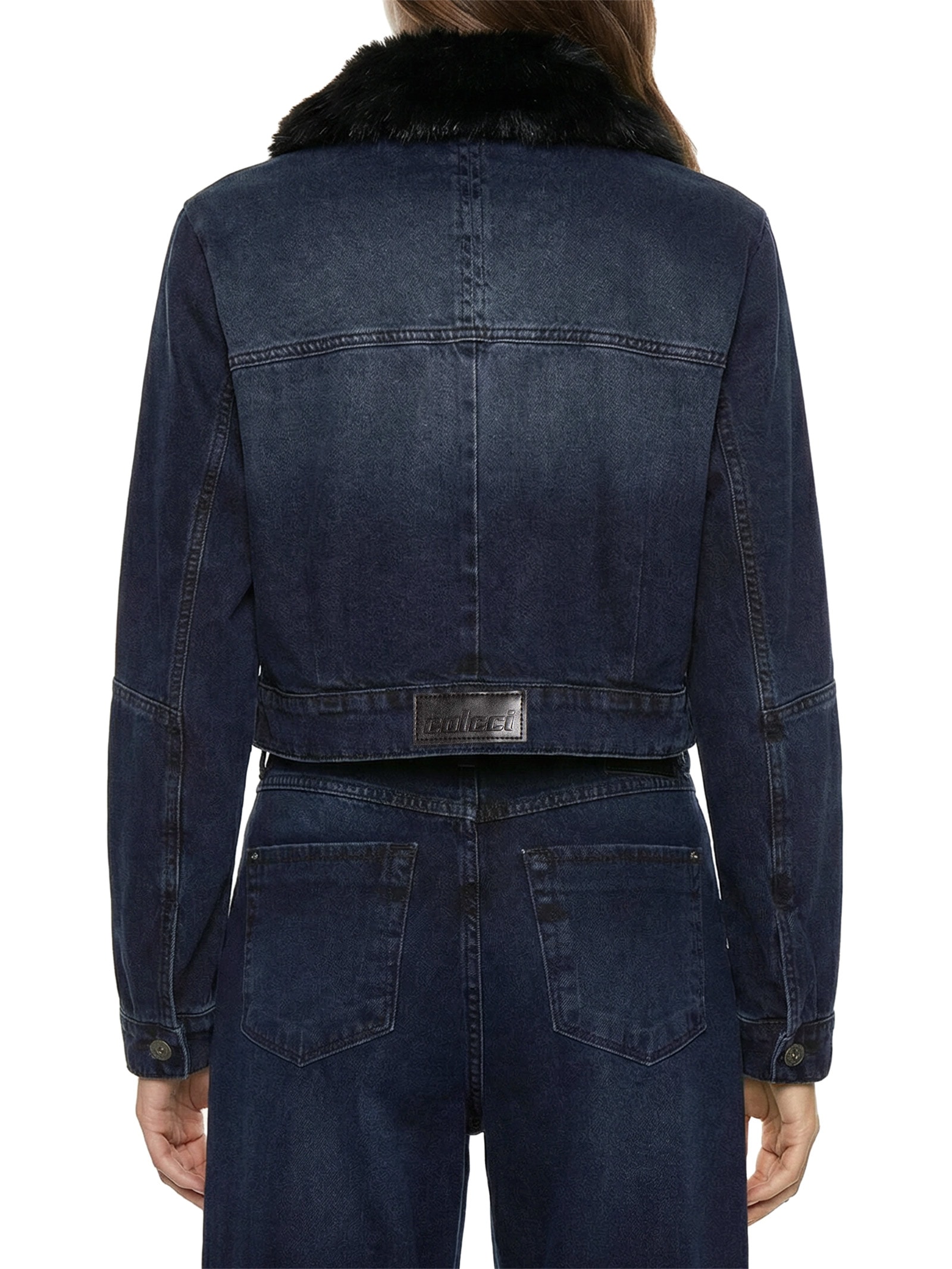 Jaqueta Feminina Jeans Azul Colcci