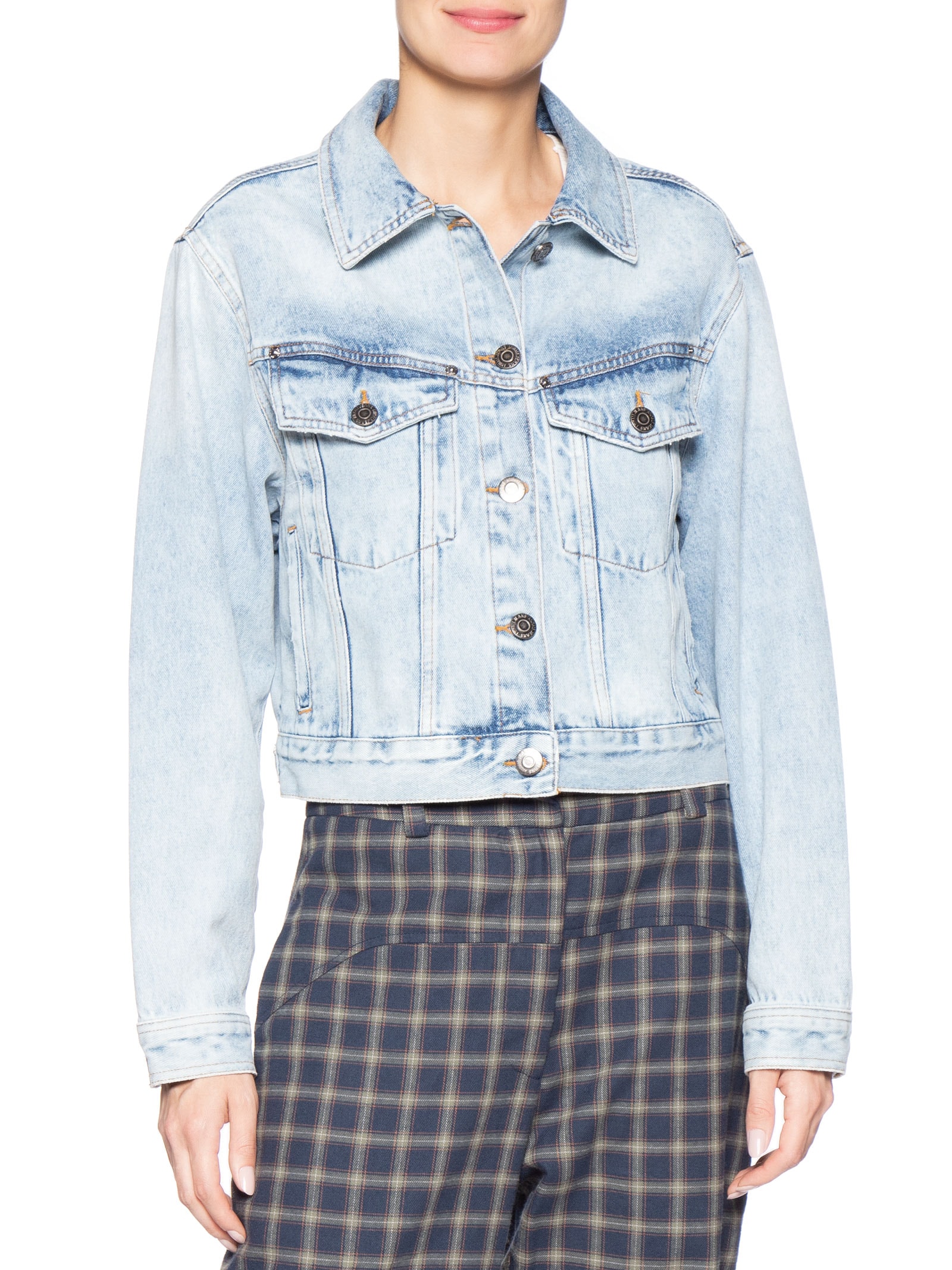 Jaqueta Feminina Jeans Basic Azul Animale Jeans