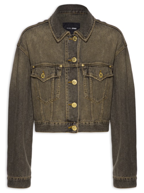 Jaqueta Feminina Jeans Basic Western – Marrom