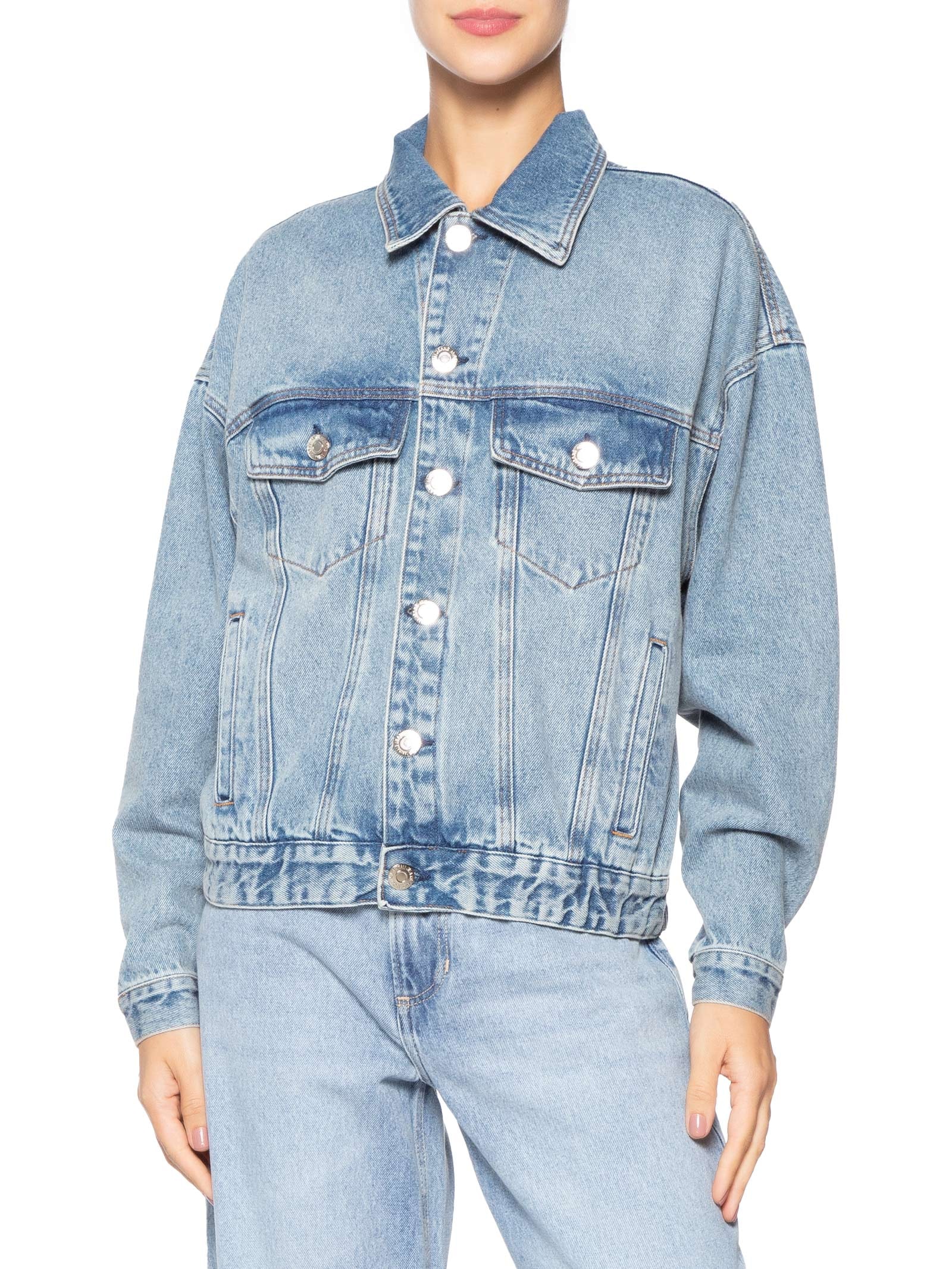 Jaqueta Feminina Jeans Bomber Azul Animale Jeans