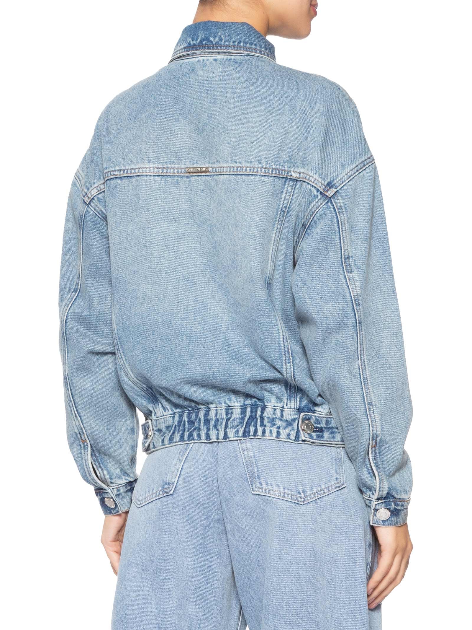 Jaqueta Feminina Jeans Bomber Azul Animale Jeans