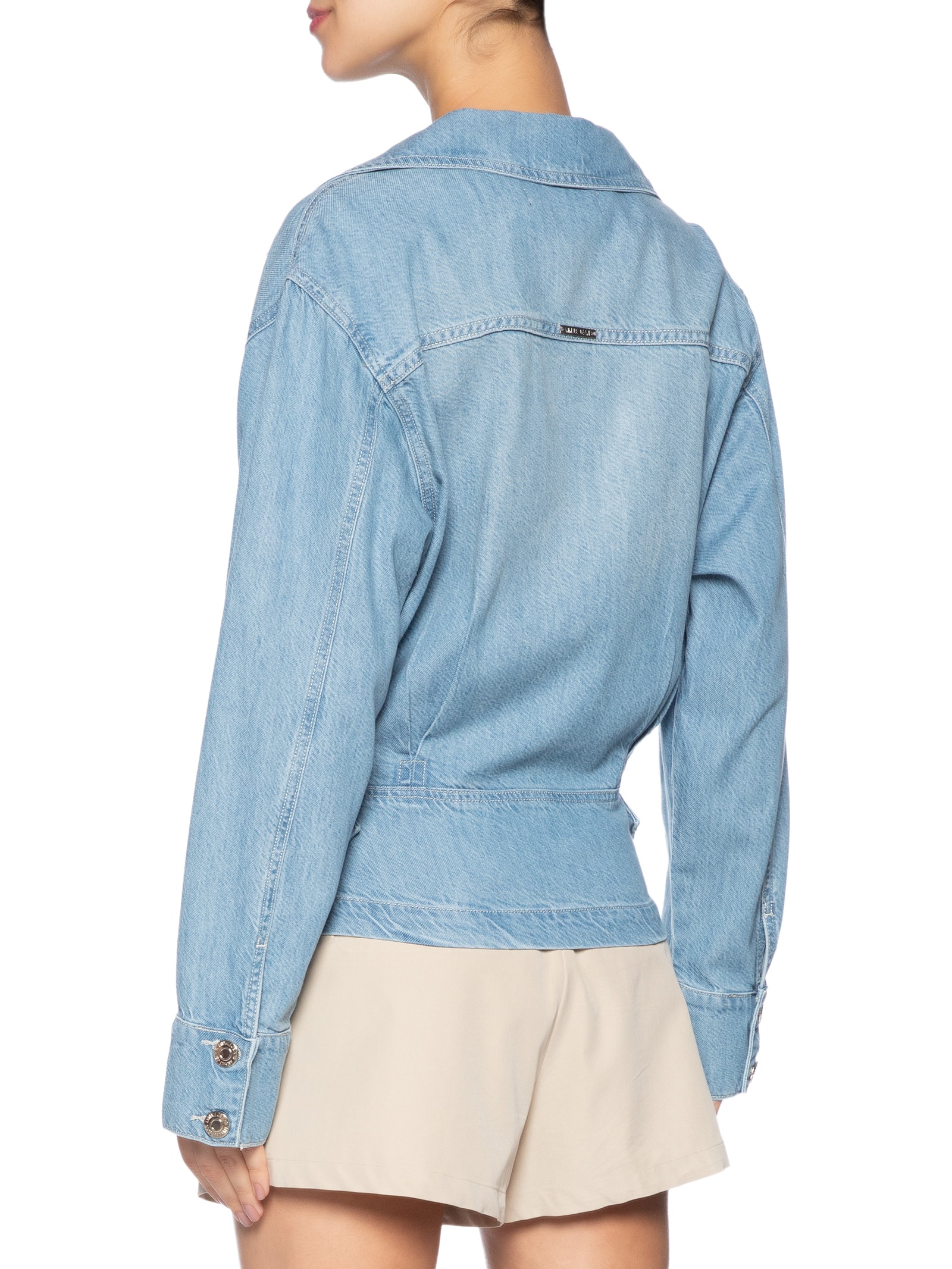 Jaqueta Feminina Jeans Com Top Azul Animale Jeans