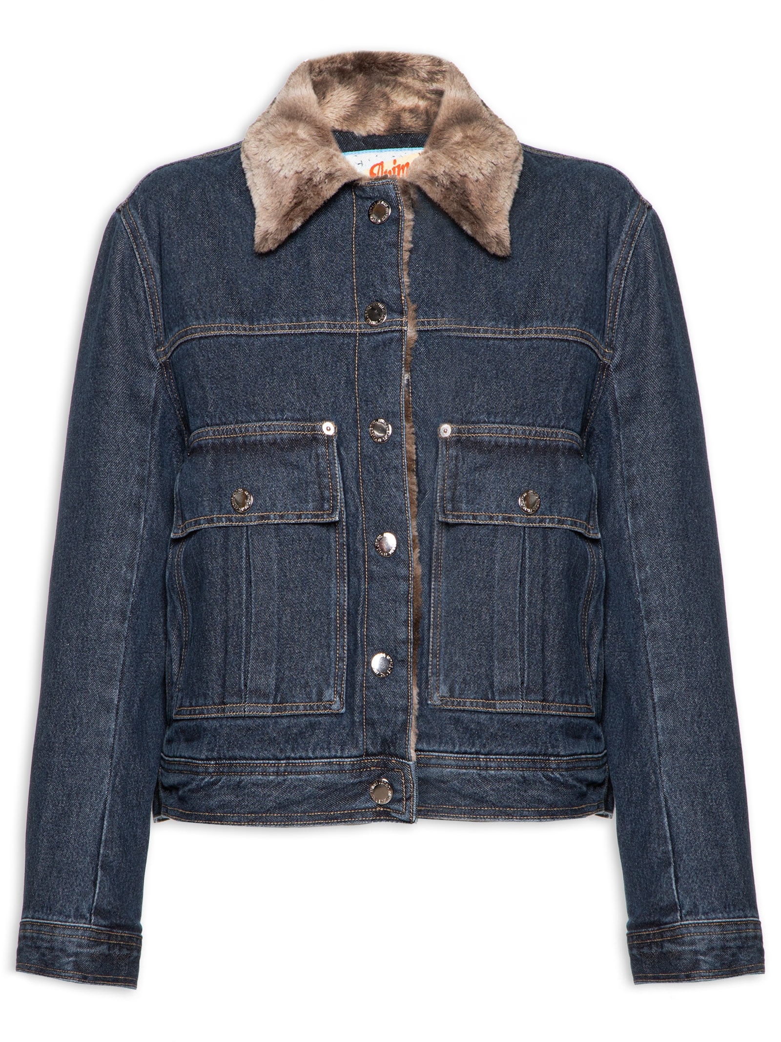 Levis Jaqueta Jeans Com Pelo De Carneiro Jaqueta Jeans Vilejack