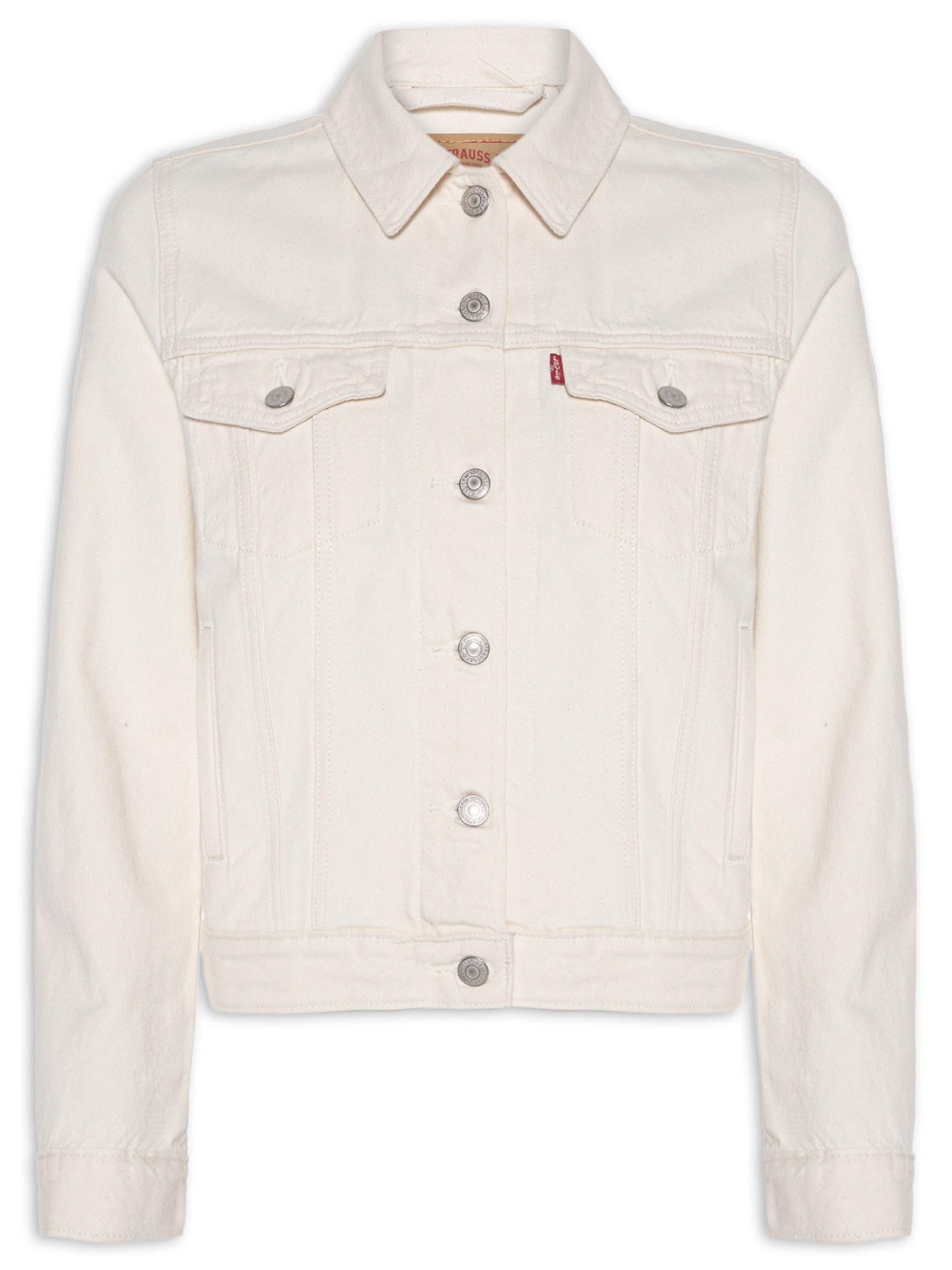 Jaqueta Feminina Jeans Original Trucker Off White Levi's