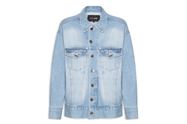 Jaqueta Feminina Jeans Overboy - Azul
