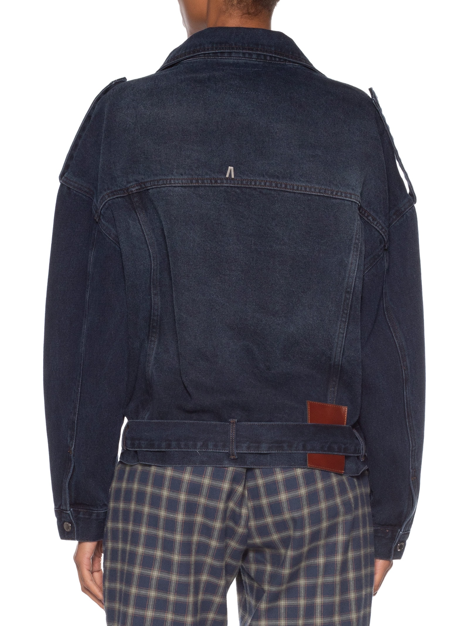 Jaqueta Feminina Jeans Perfecto Dark Blue Azul Animale Jeans