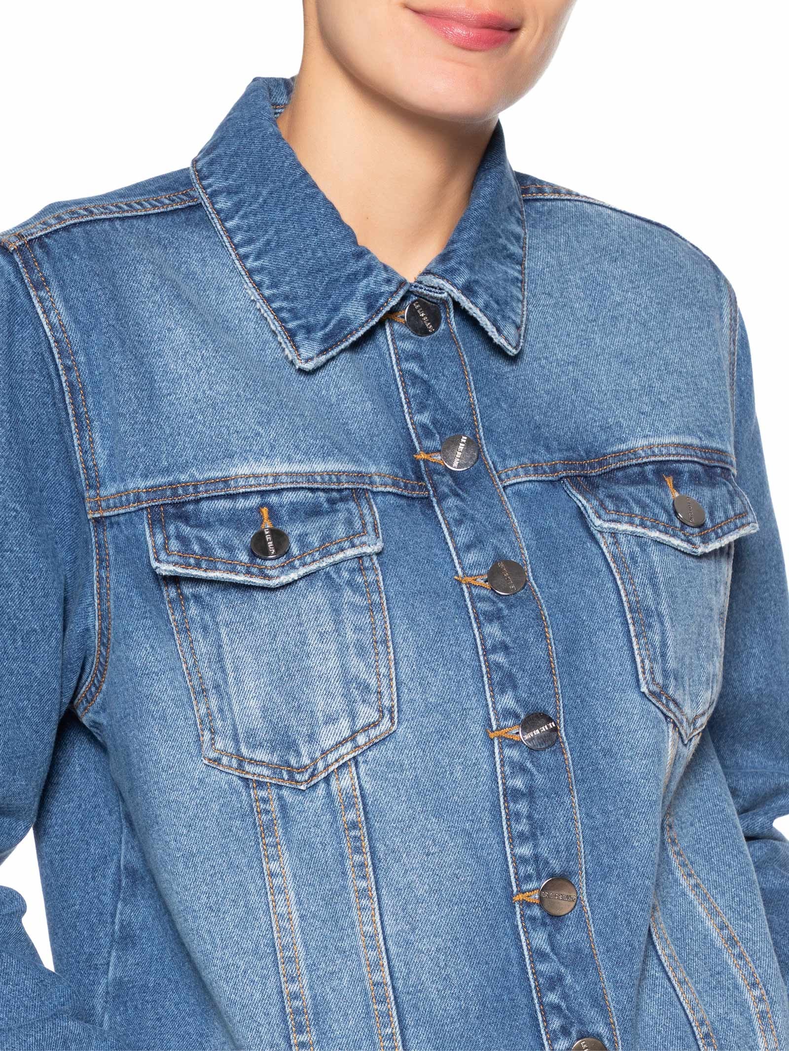 Jaqueta Feminina Jovina Azul Le Lis