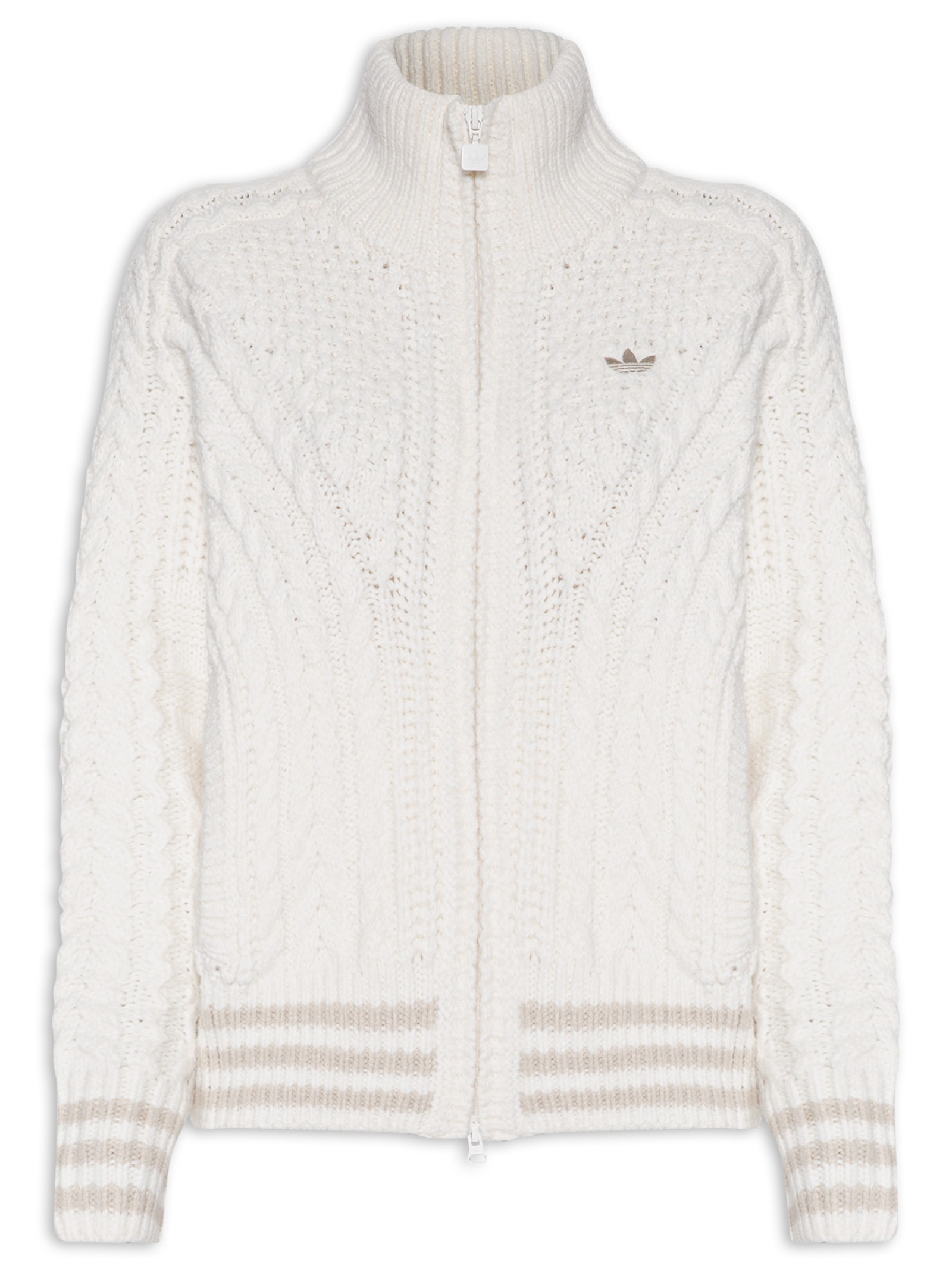 Jaqueta Feminina  Knit Branco Adidas Originals