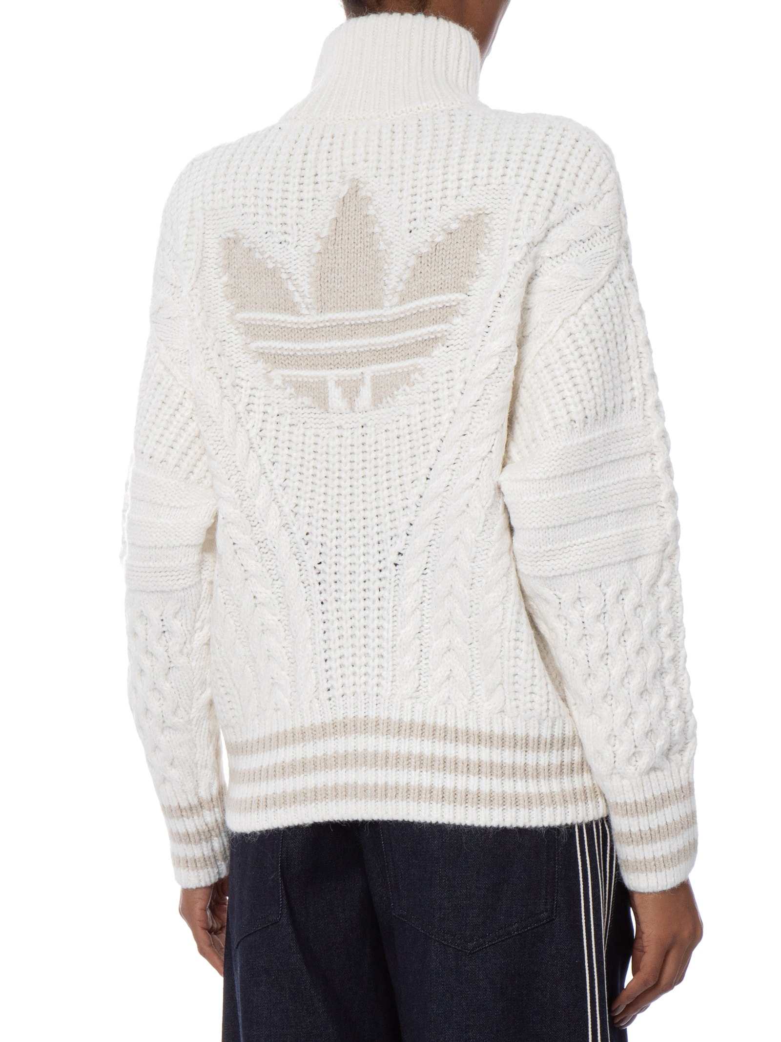 Jaqueta Feminina  Knit Branco Adidas Originals