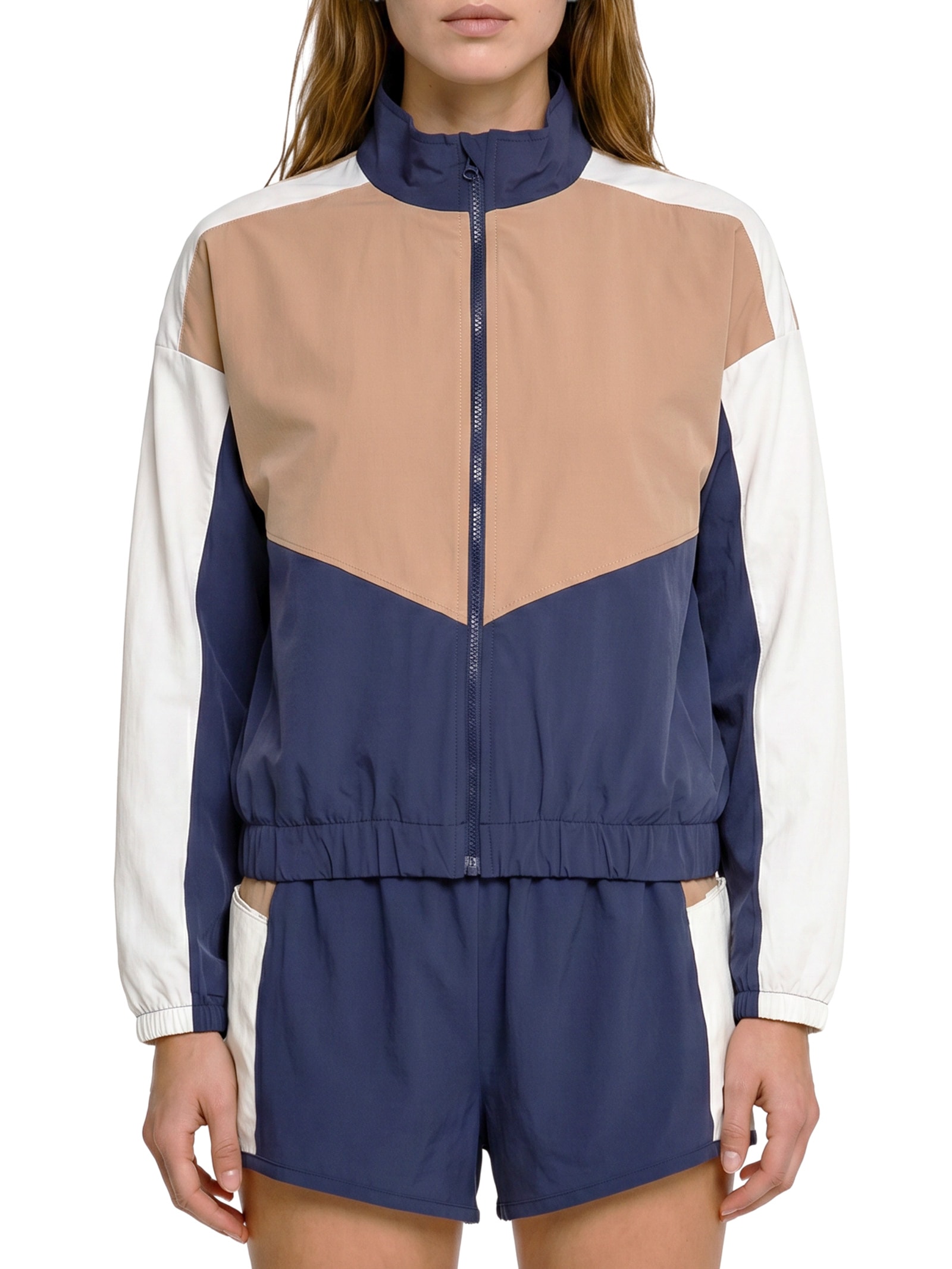 Jaqueta Feminina Lisa Azul Body For Sure