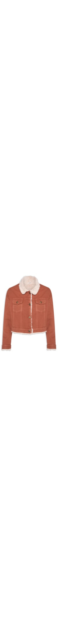 Jaqueta Feminina Lisa Dublada Sherpa - Marrom