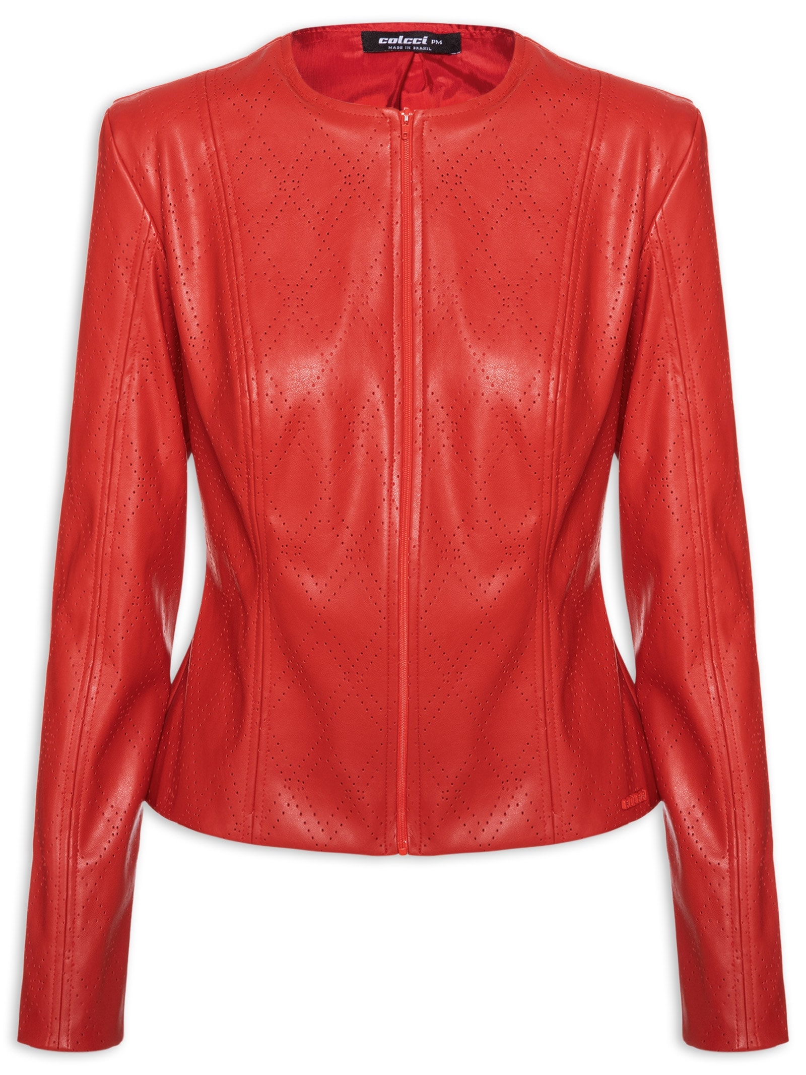 Jaqueta Feminina Lisa Vermelho Colcci