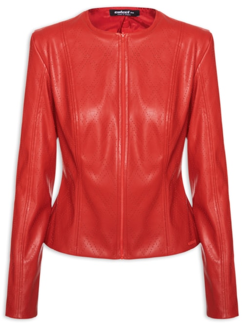 Jaqueta Feminina Lisa – Vermelho