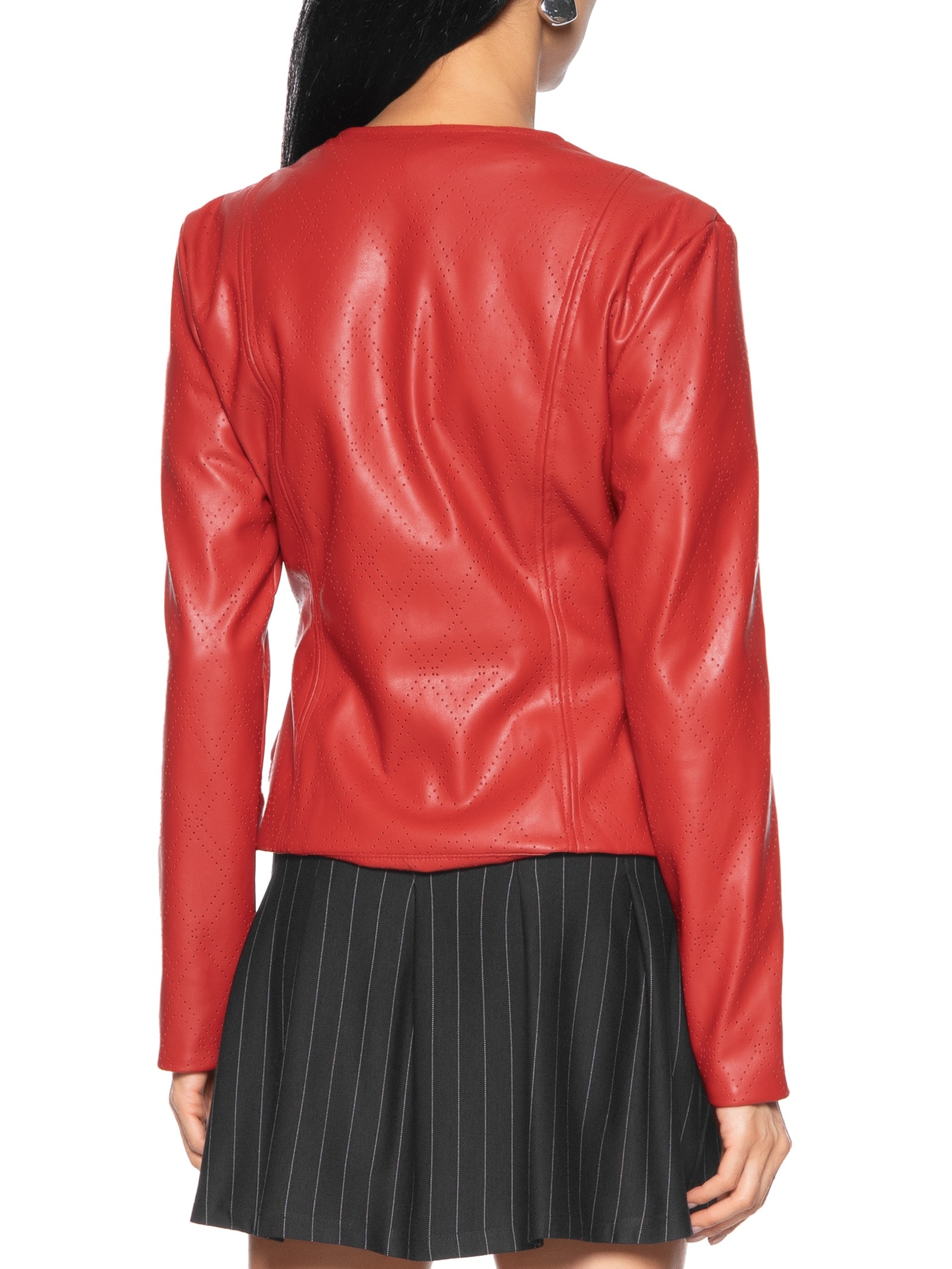 Jaqueta Feminina Lisa Vermelho Colcci