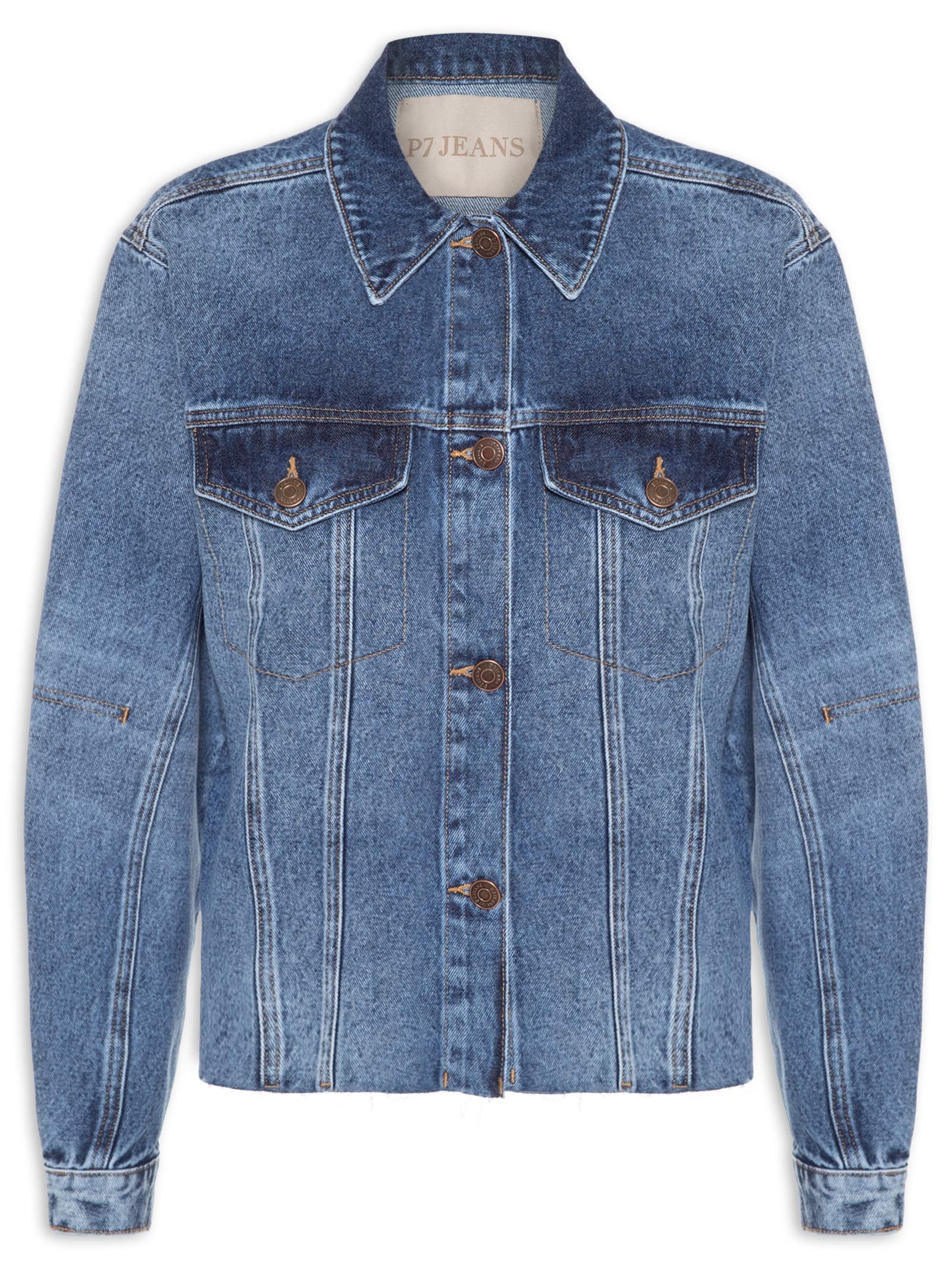 Jaqueta Feminina Lulu Azul P7 Jeans