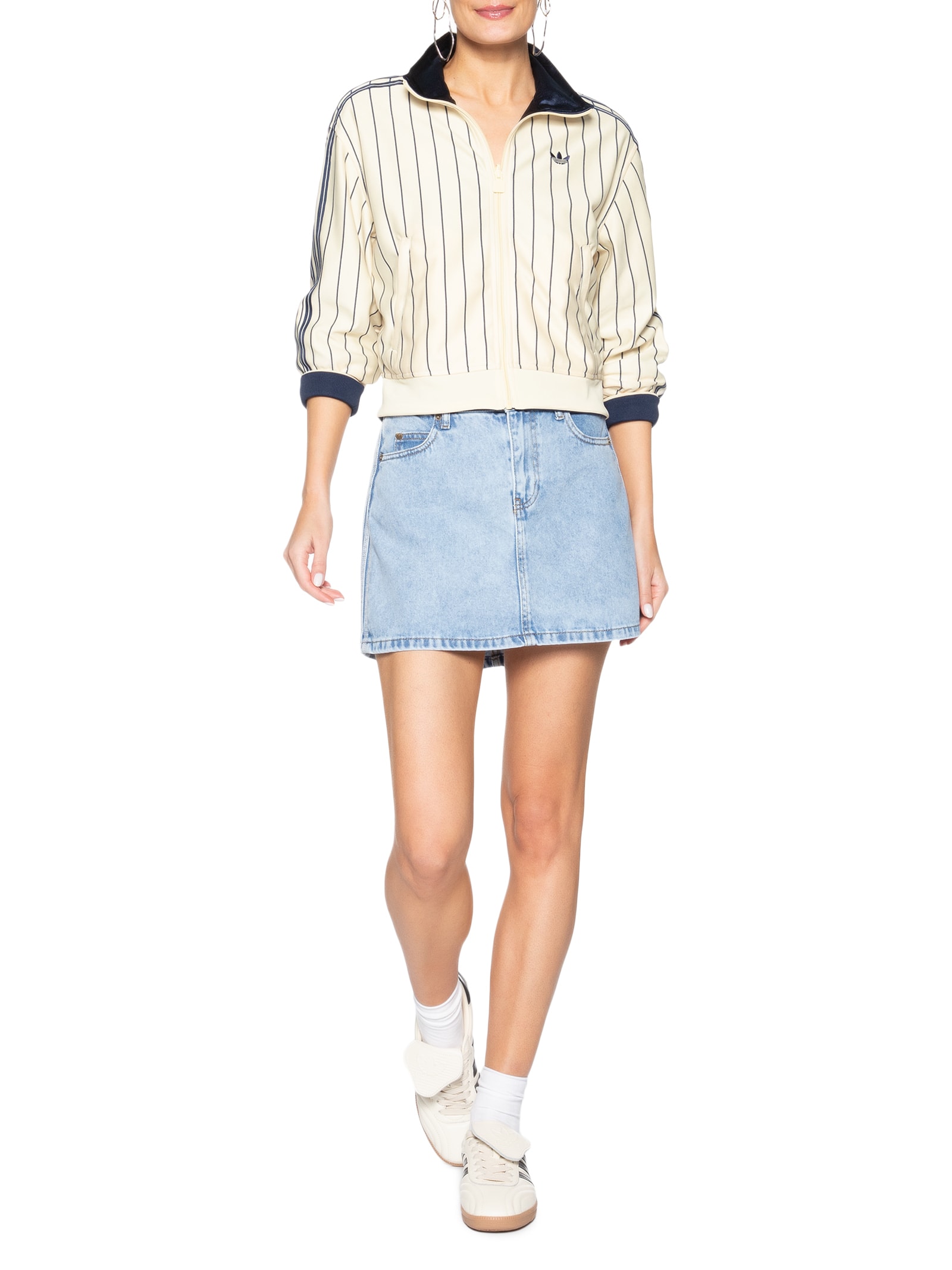 Jaqueta Feminina Main Originals Bege Adidas Originals