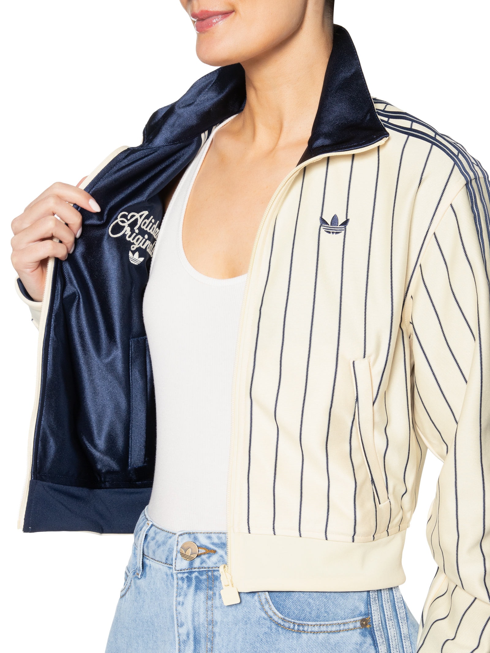 Jaqueta Feminina Main Originals Bege Adidas Originals