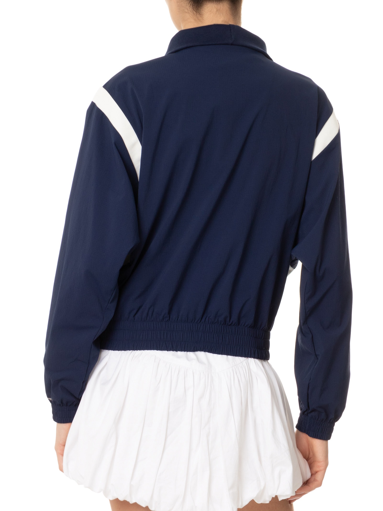 Jaqueta Feminina Malha Mascotte Azul Adidas Originals