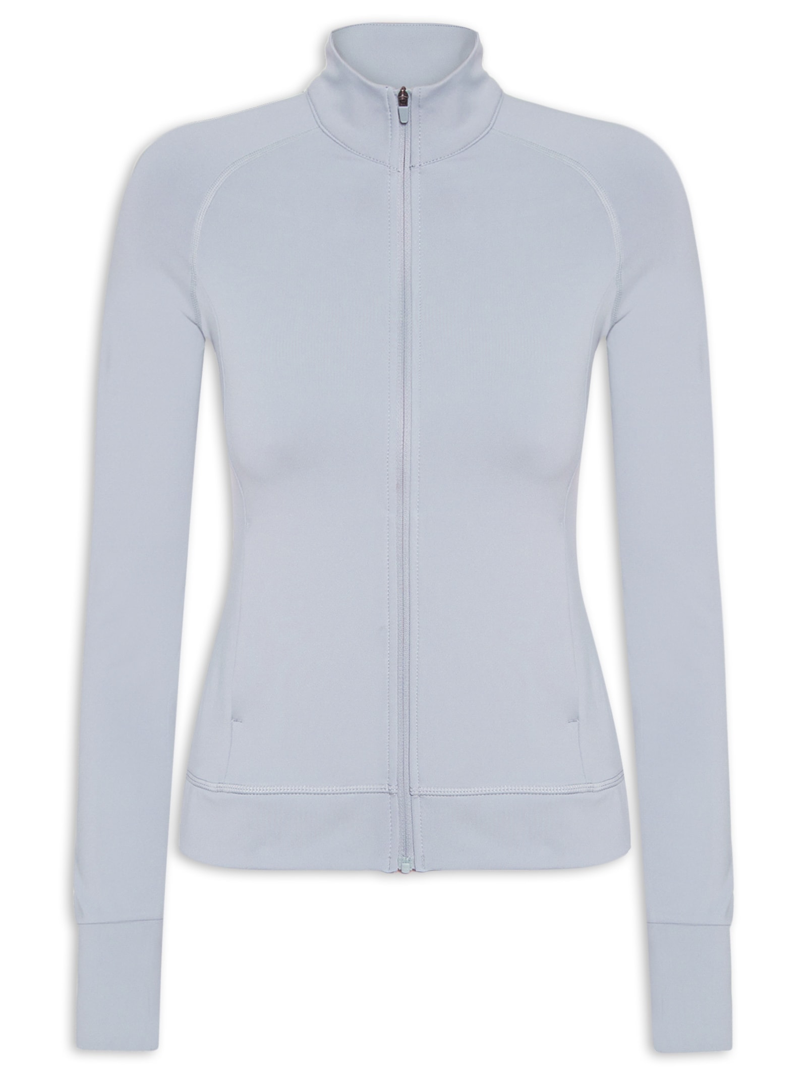 Jaqueta Feminina Manga Longa Lilás Hering Sports