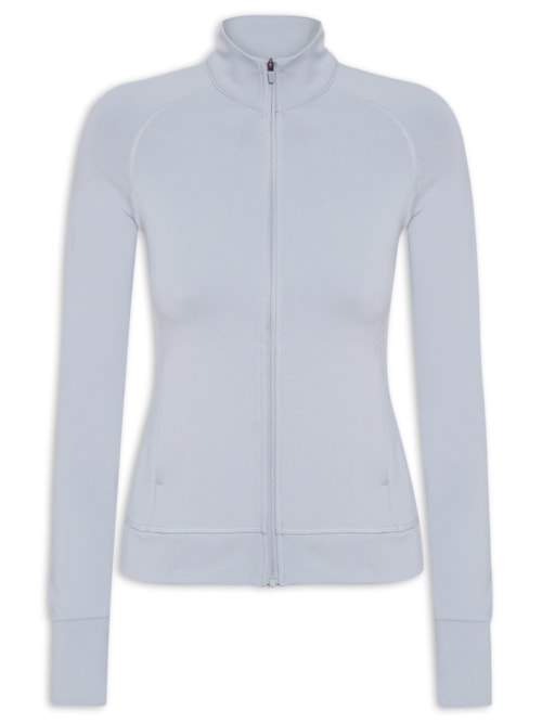 Jaqueta Feminina Manga Longa – Lilás