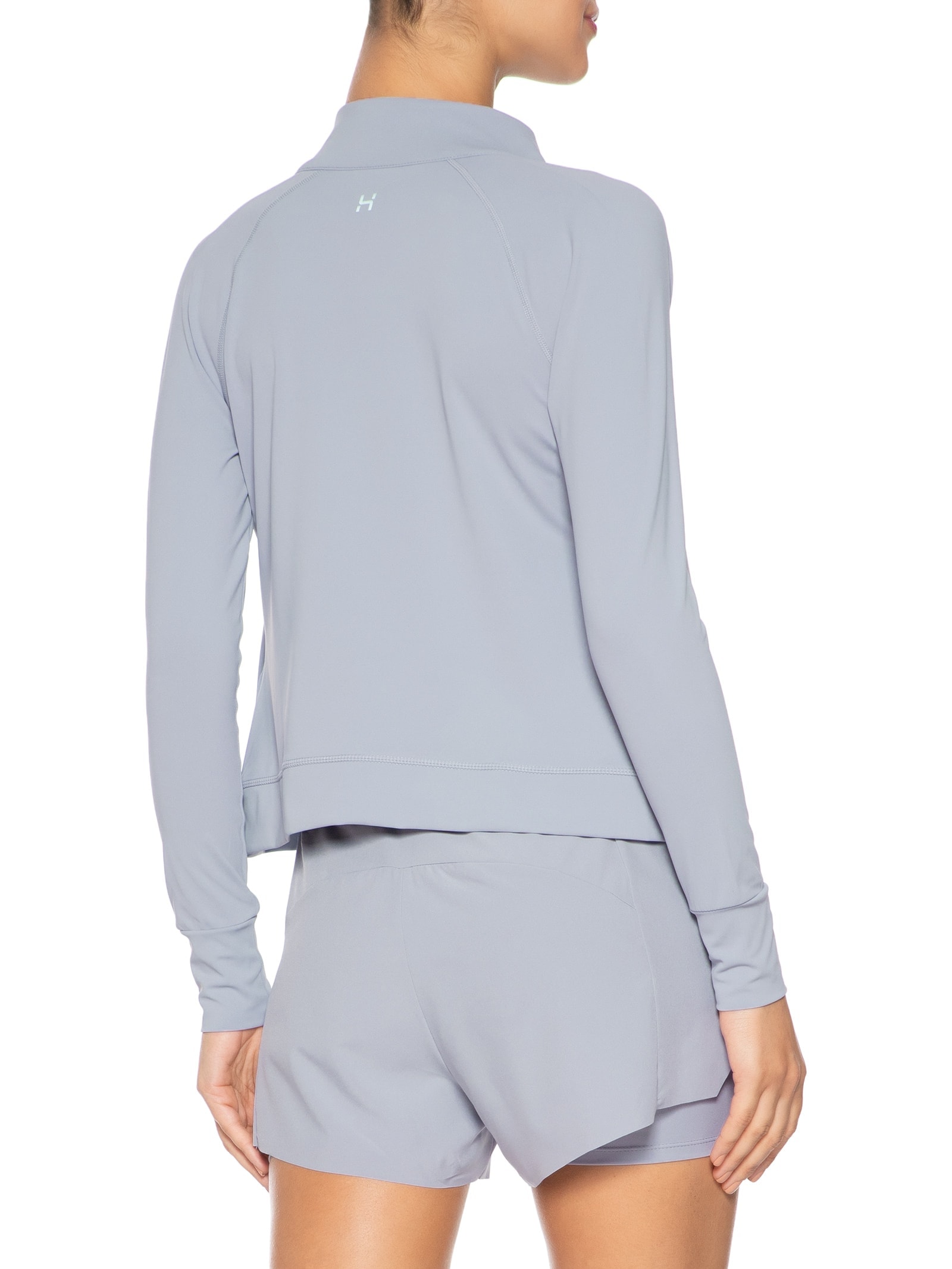 Jaqueta Feminina Manga Longa Lilás Hering Sports