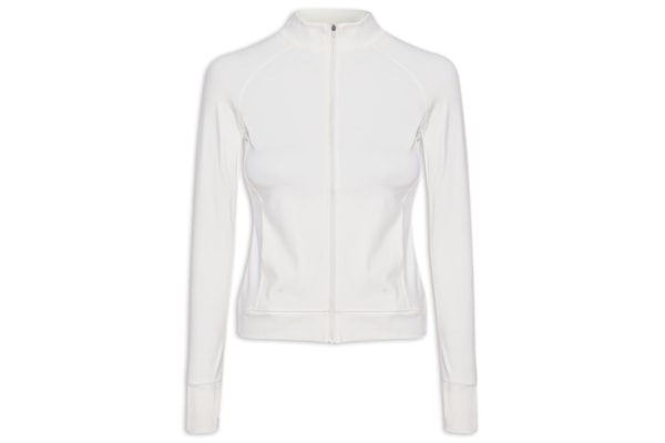 Jaqueta Feminina Manga Longa - Off White