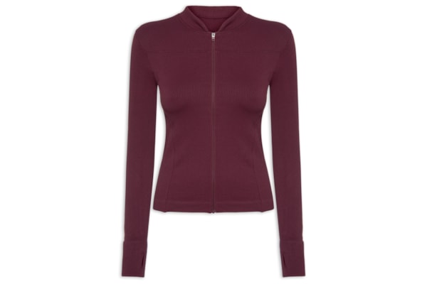 Jaqueta Feminina Manga Longa - Vermelho