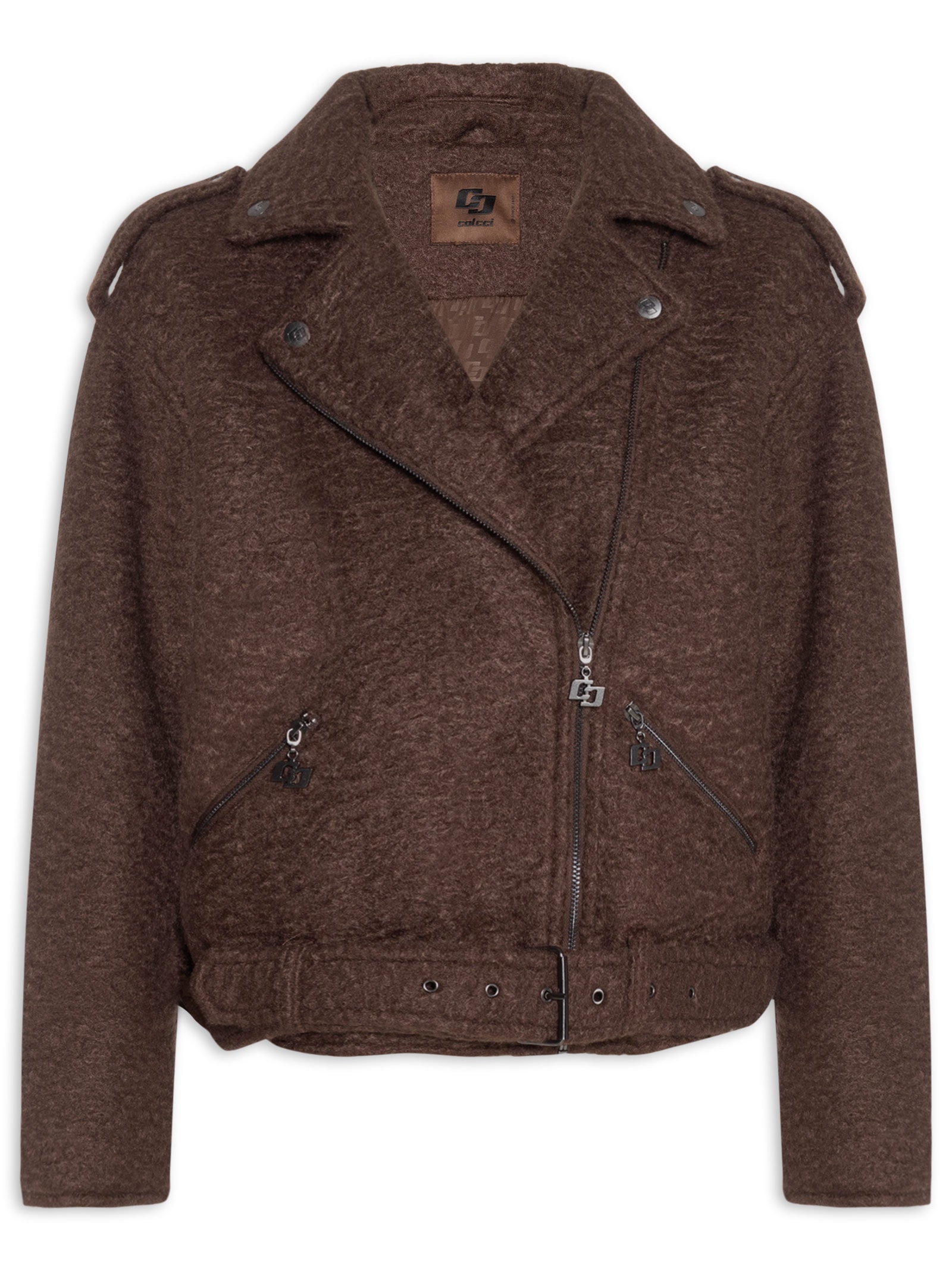 Jaqueta Feminina Marrom Colcci