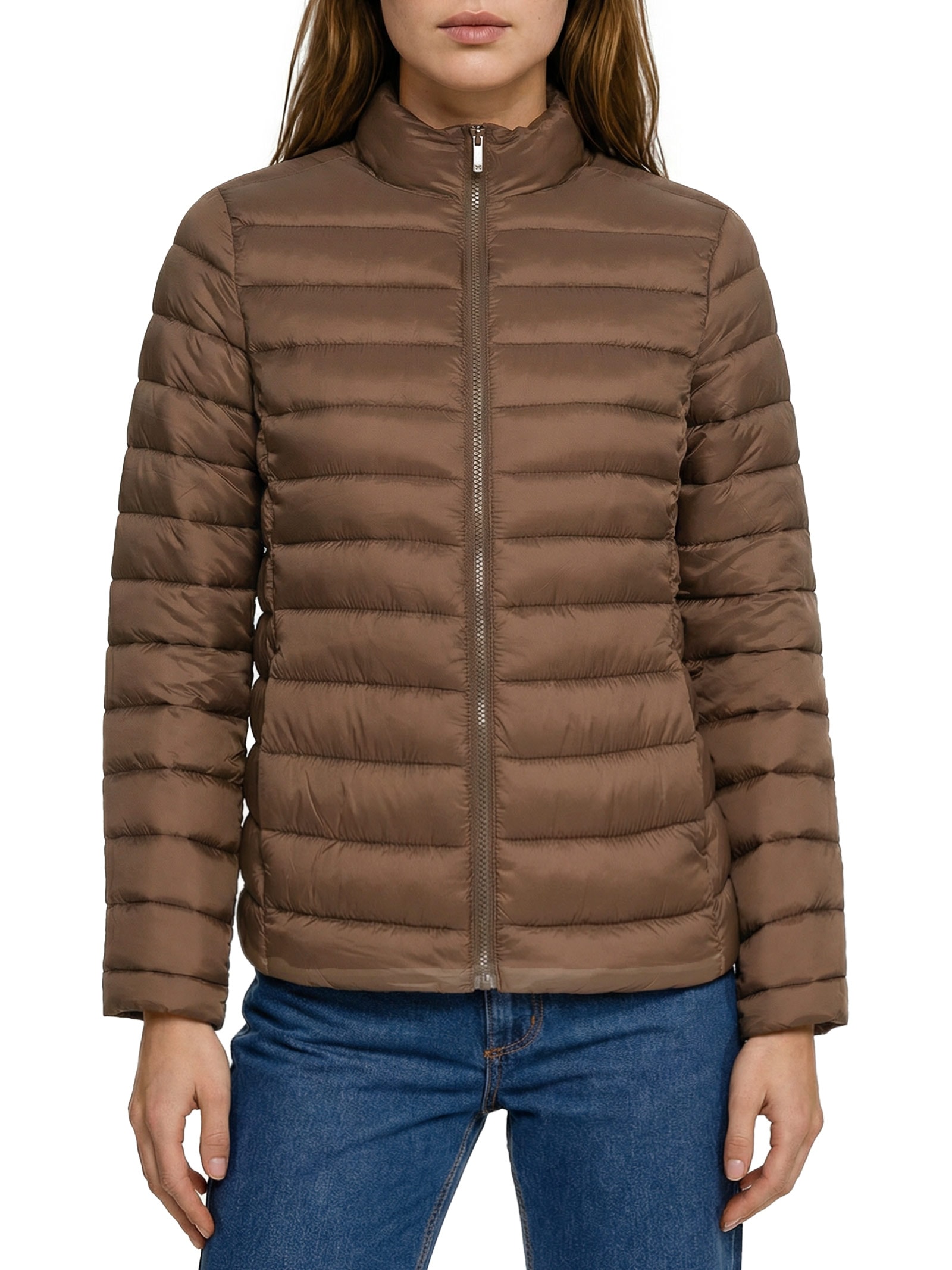 Jaqueta Feminina Marrom Hering