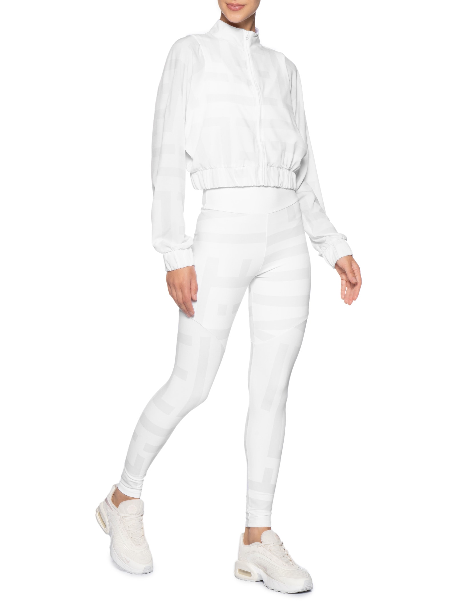 Jaqueta Feminina Maxi Branco Live!