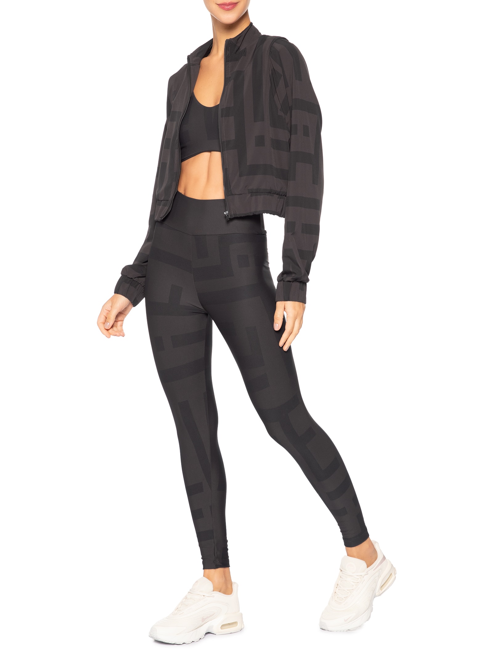 Jaqueta Feminina Maxi – Marrom Live!