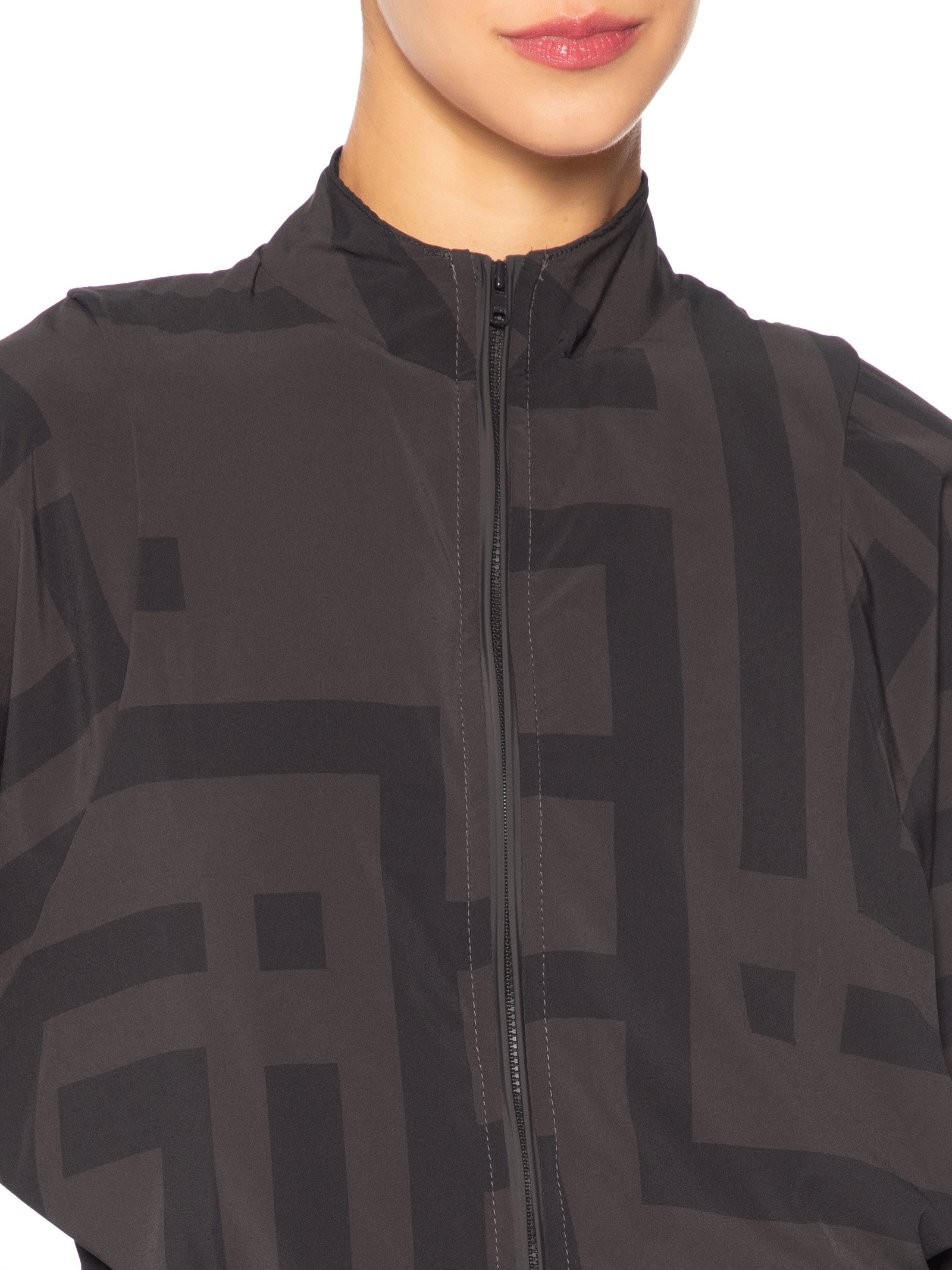 Jaqueta Feminina Maxi – Marrom Live!