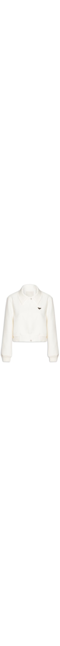 Jaqueta Feminina Média Bomber - Branco