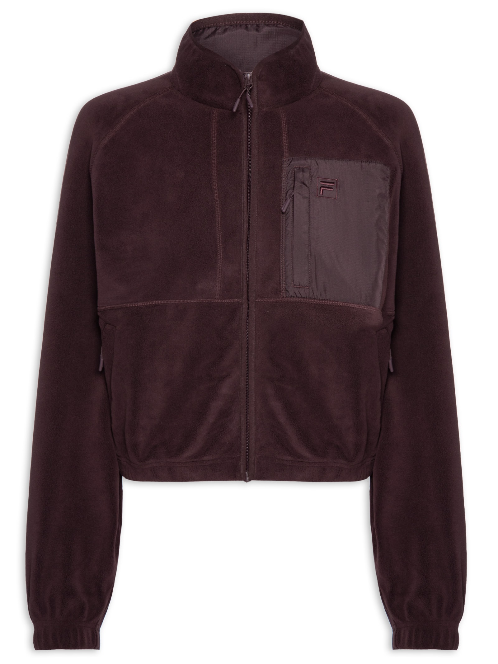 Jaqueta Feminina Microfleece Core Classic Marrom Fila