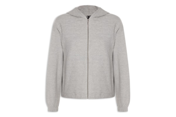 Jaqueta Feminina Moletinho - Cinza
