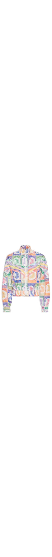 Jaqueta Feminina Nylon Banana Selo - Bege