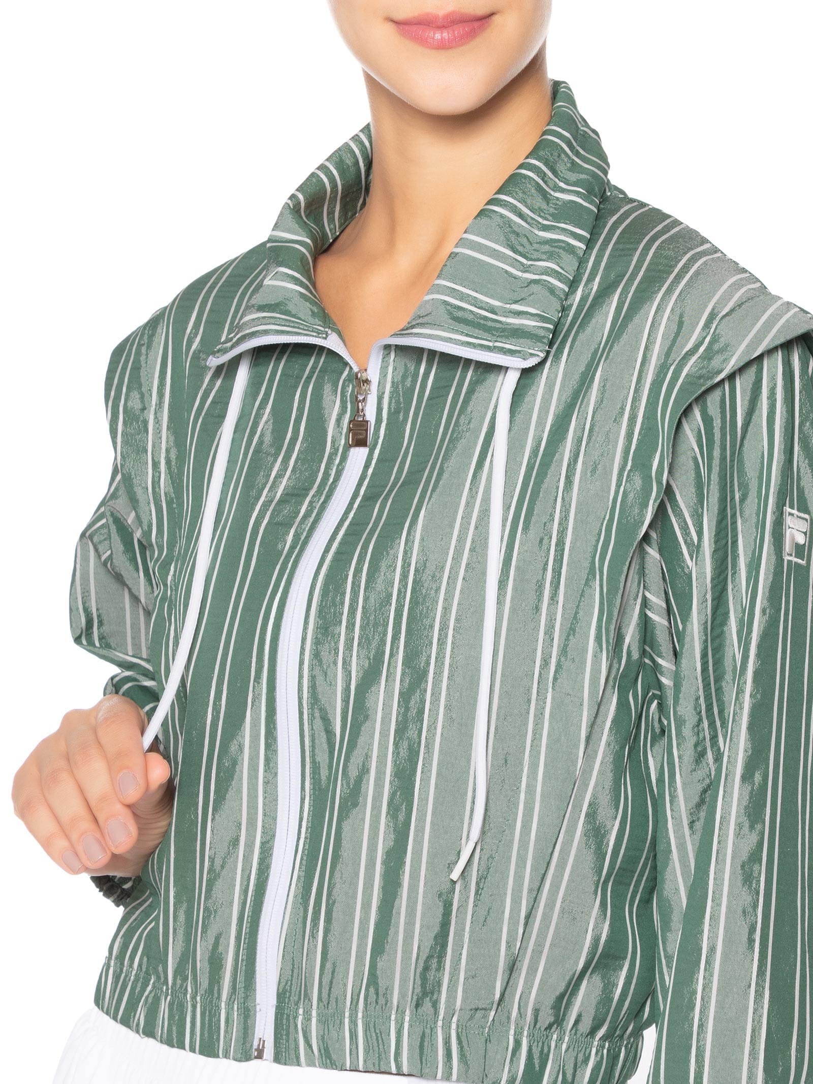 Jaqueta Feminina Nylon Classic Sports Verde Fila