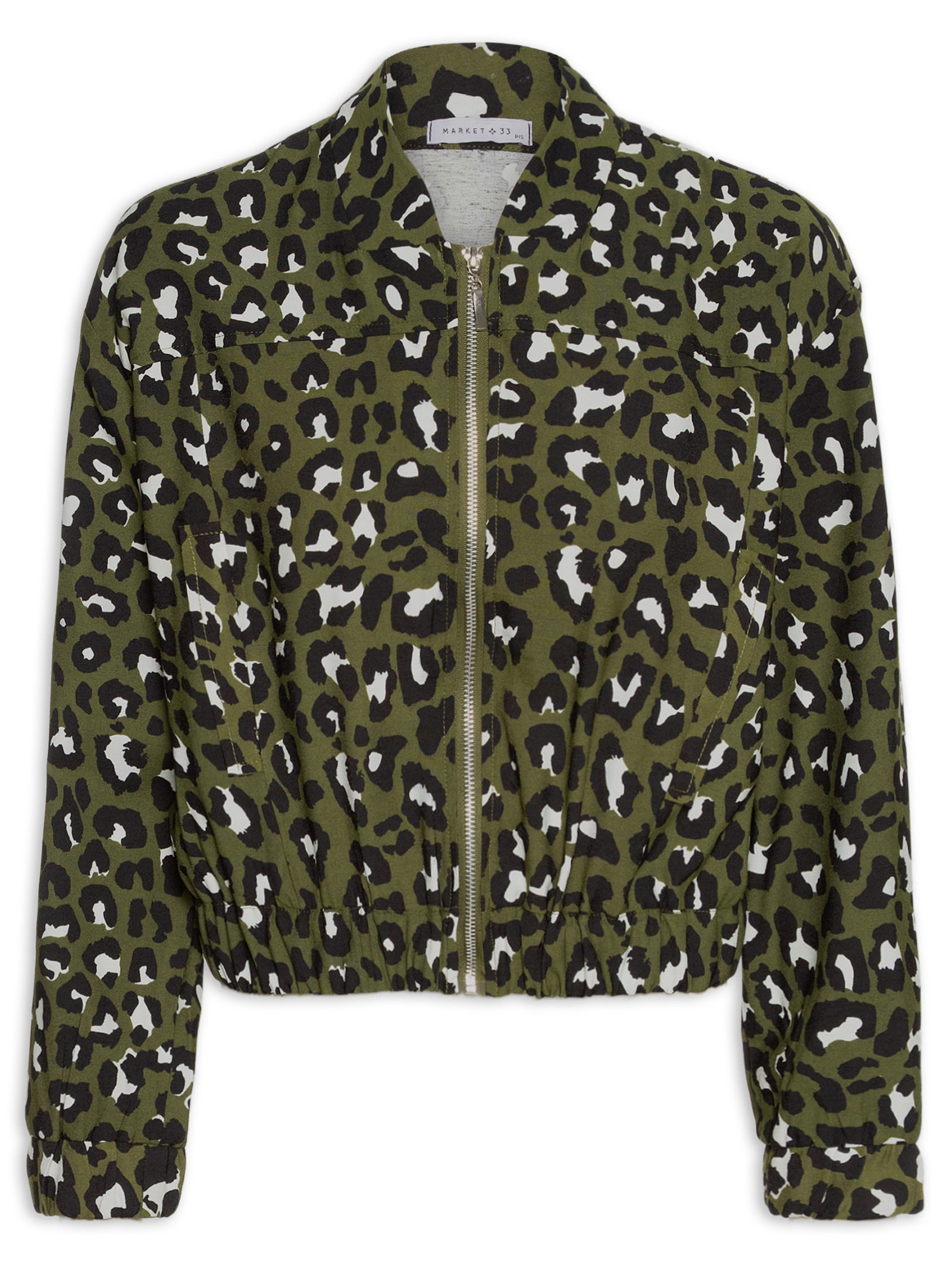 Jaqueta Feminina Onça Animal Print Market 33