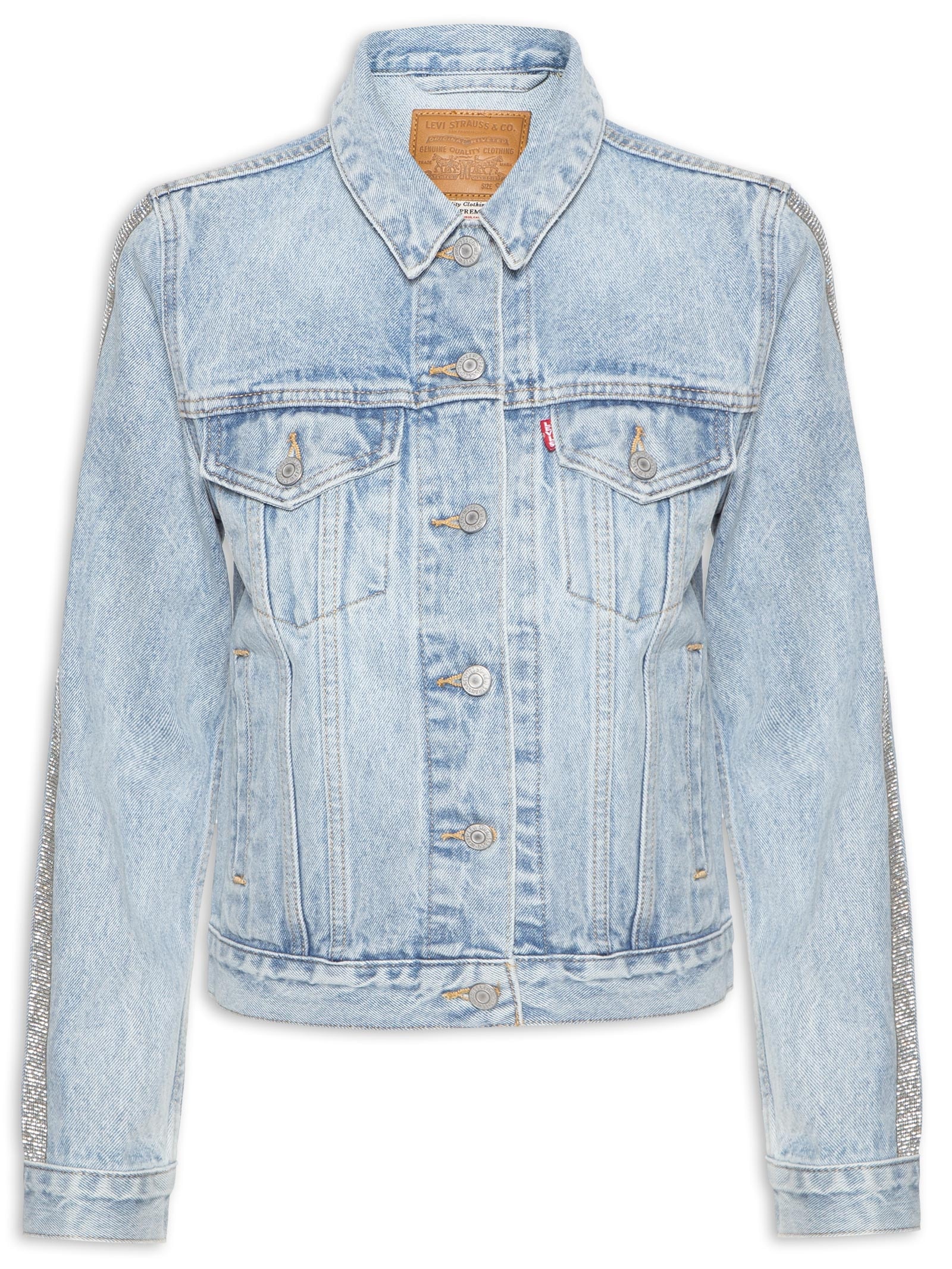 Jaqueta Feminina Original Trucker Azul Levi's