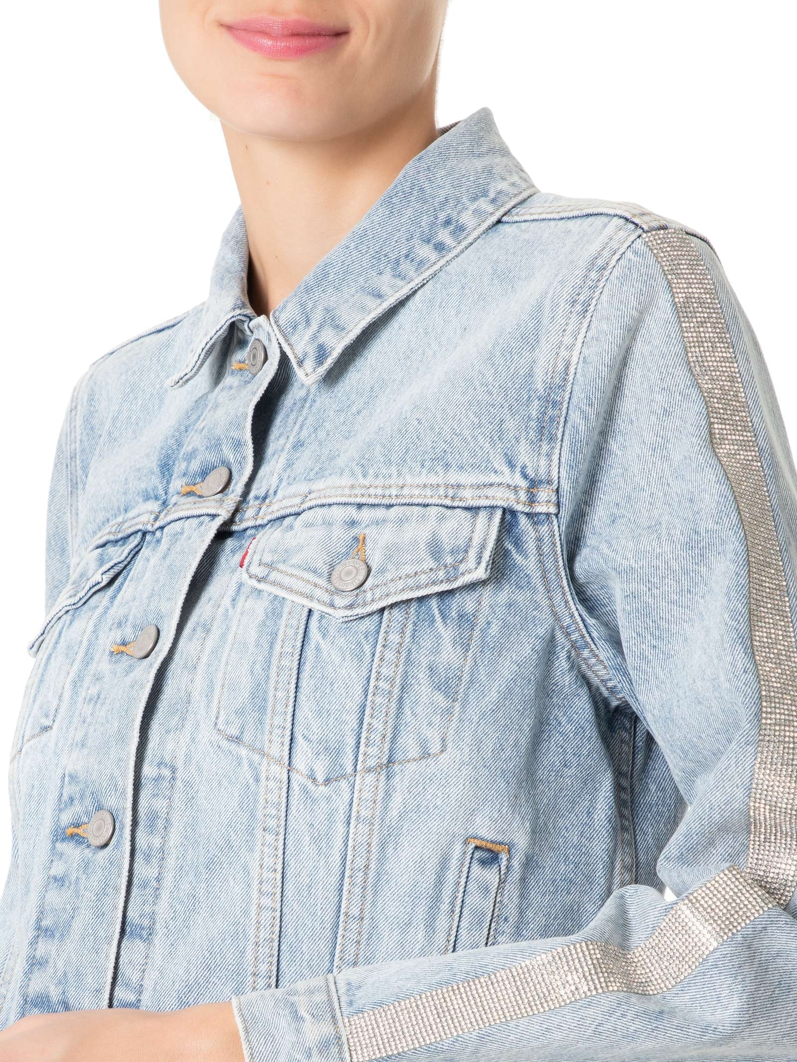 Jaqueta Feminina Original Trucker Azul Levi's