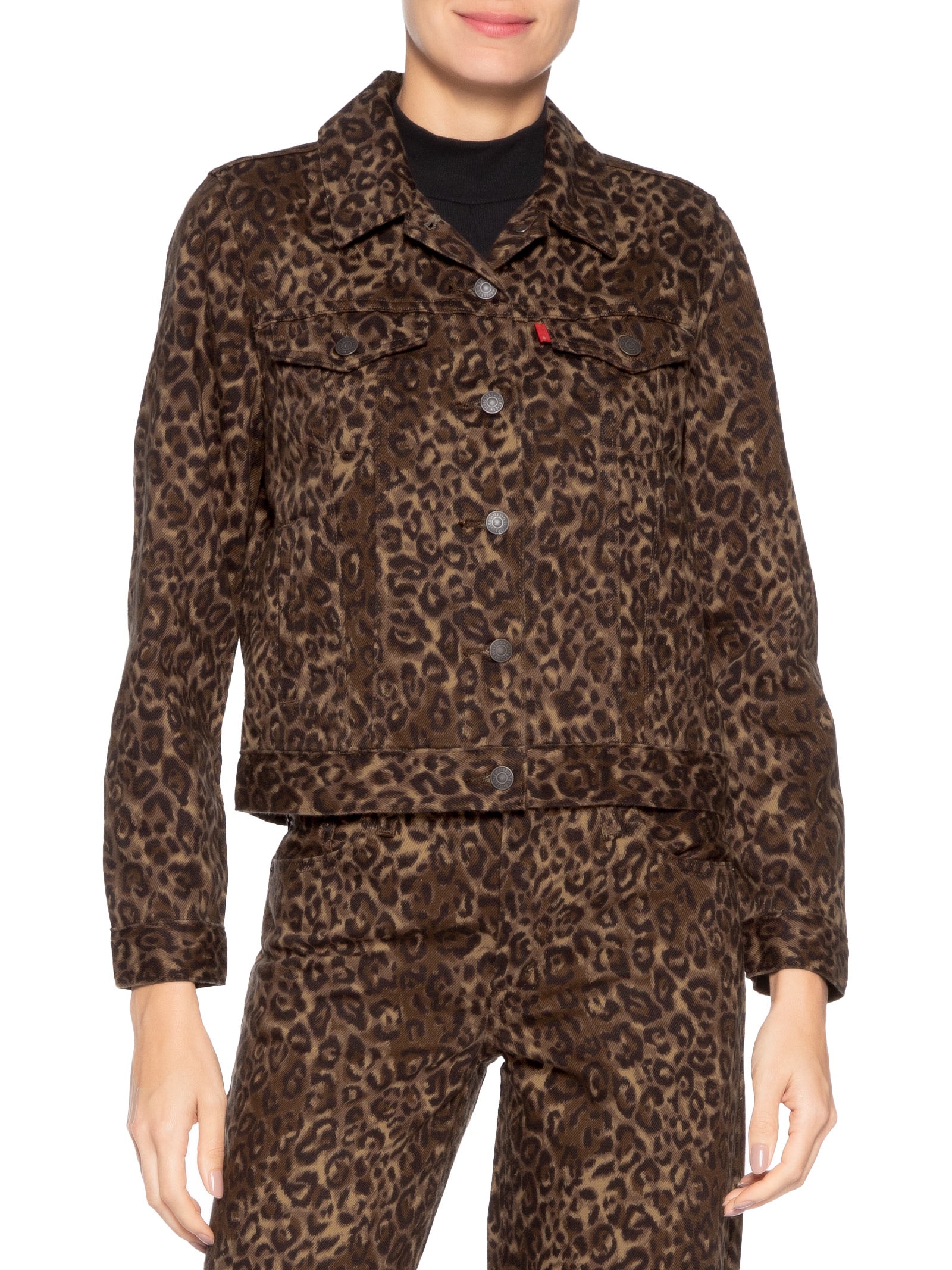 Jaqueta Feminina Original Trucker Marrom Levi's