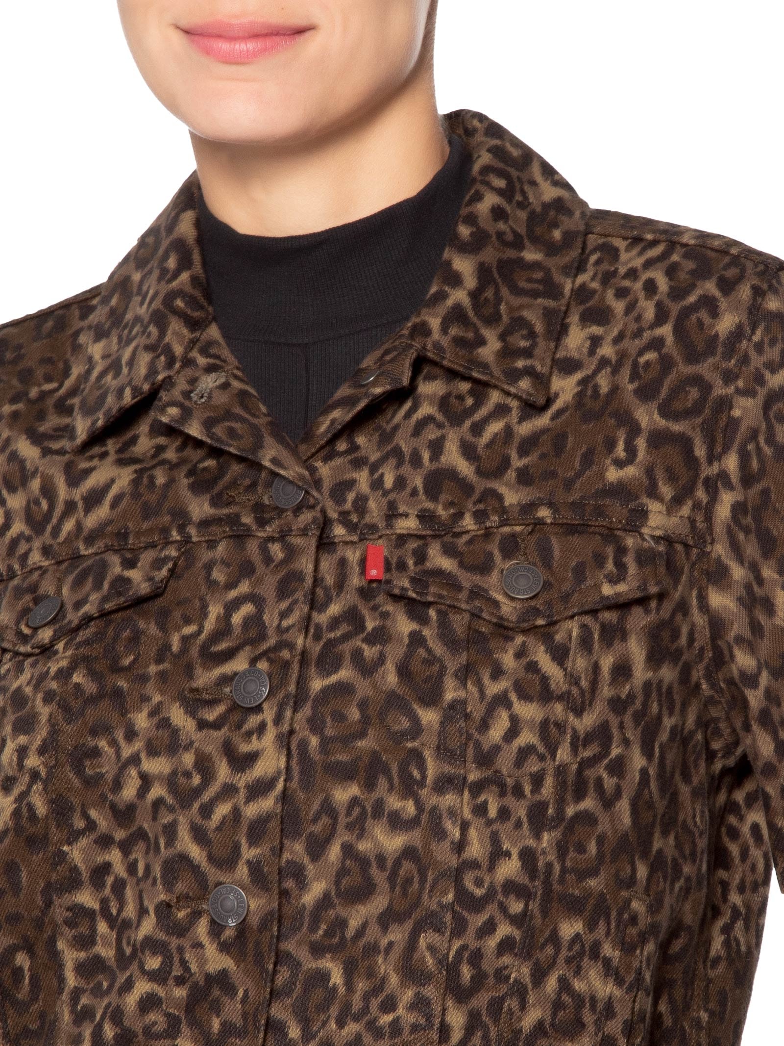 Jaqueta Feminina Original Trucker Marrom Levi's