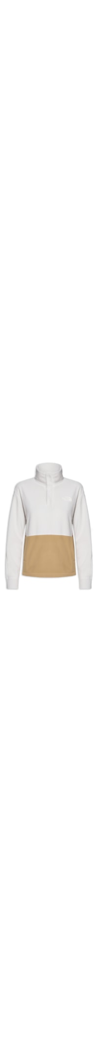 Jaqueta Feminina Pali Pile Fleece 1/4 Snap - Off White