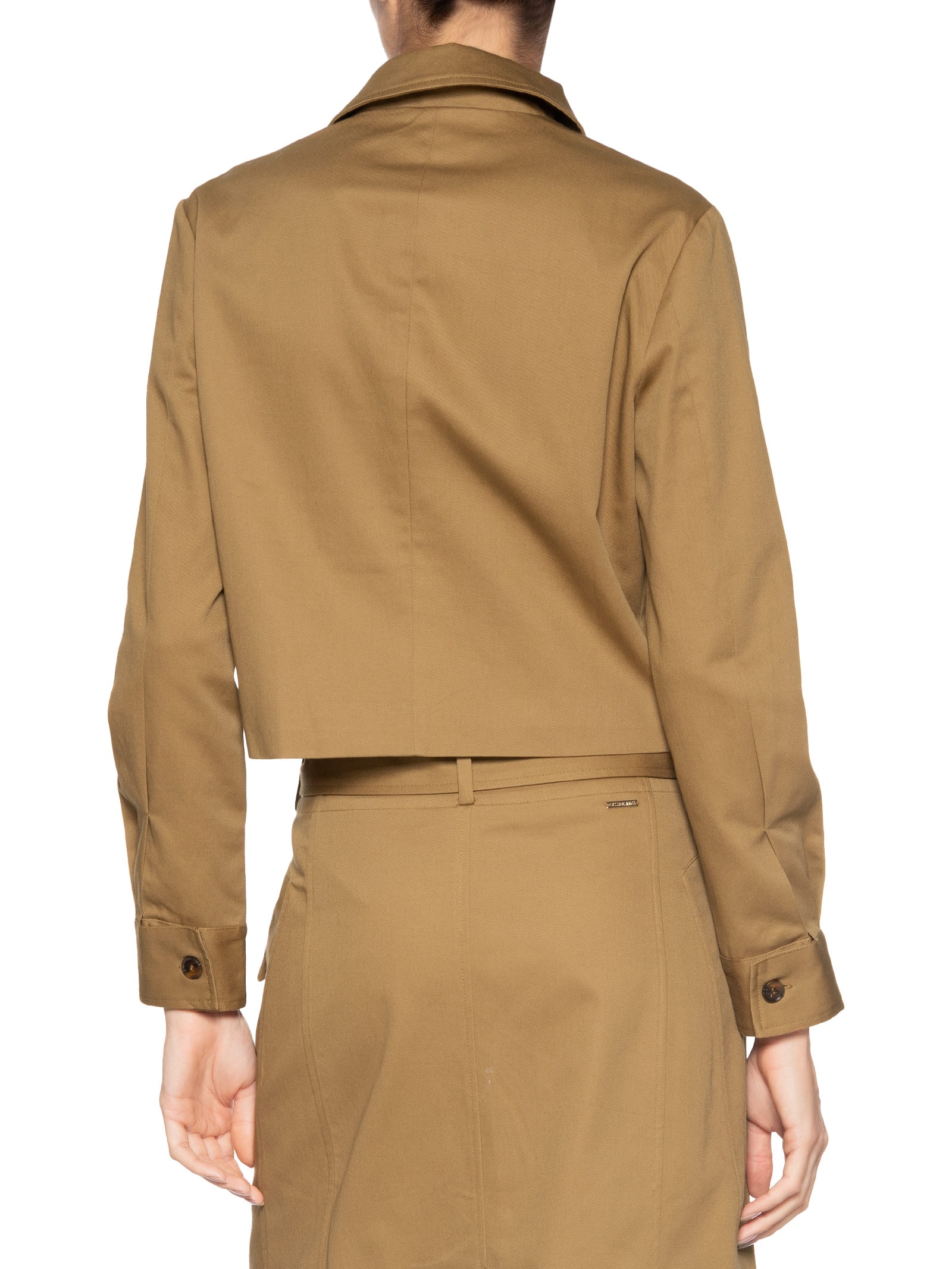 Jaqueta Feminina Patrícia Marrom Le Lis