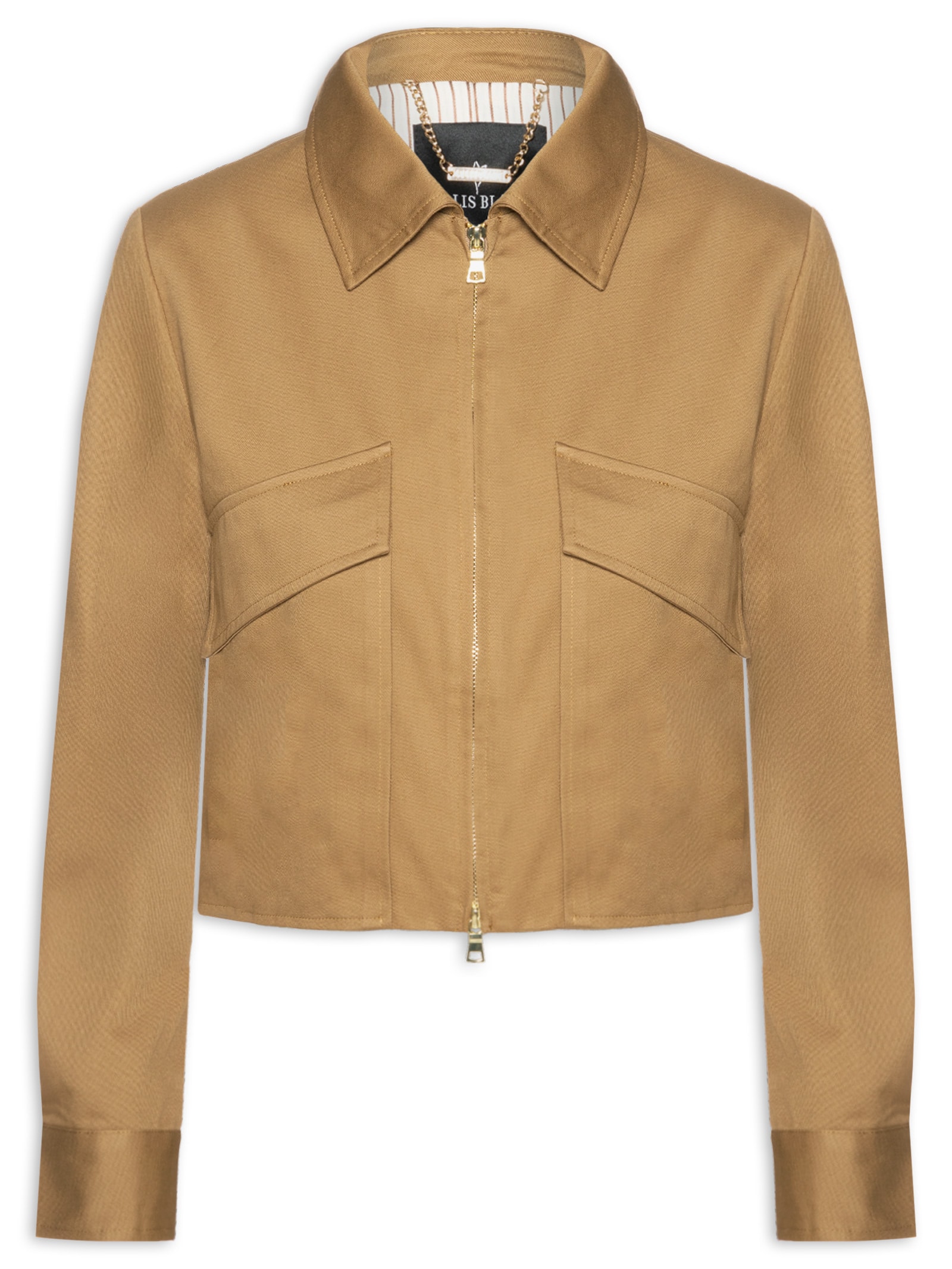 Jaqueta Feminina Patrícia Marrom Le Lis