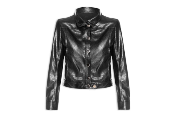 Jaqueta Feminina Perfect Manga Longa - Preto