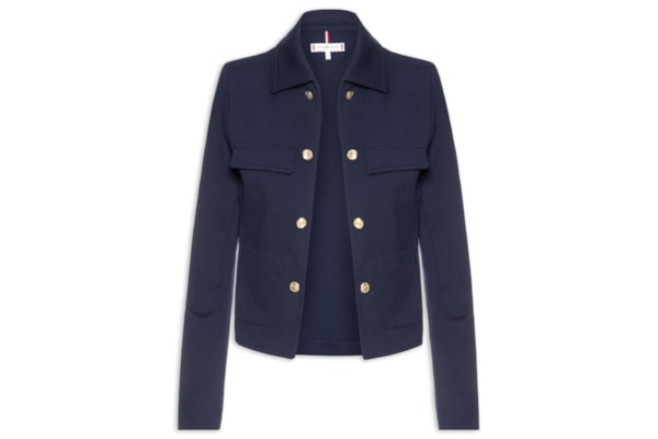 Jaqueta Feminina  Ponte LS Novelty Band – Azul