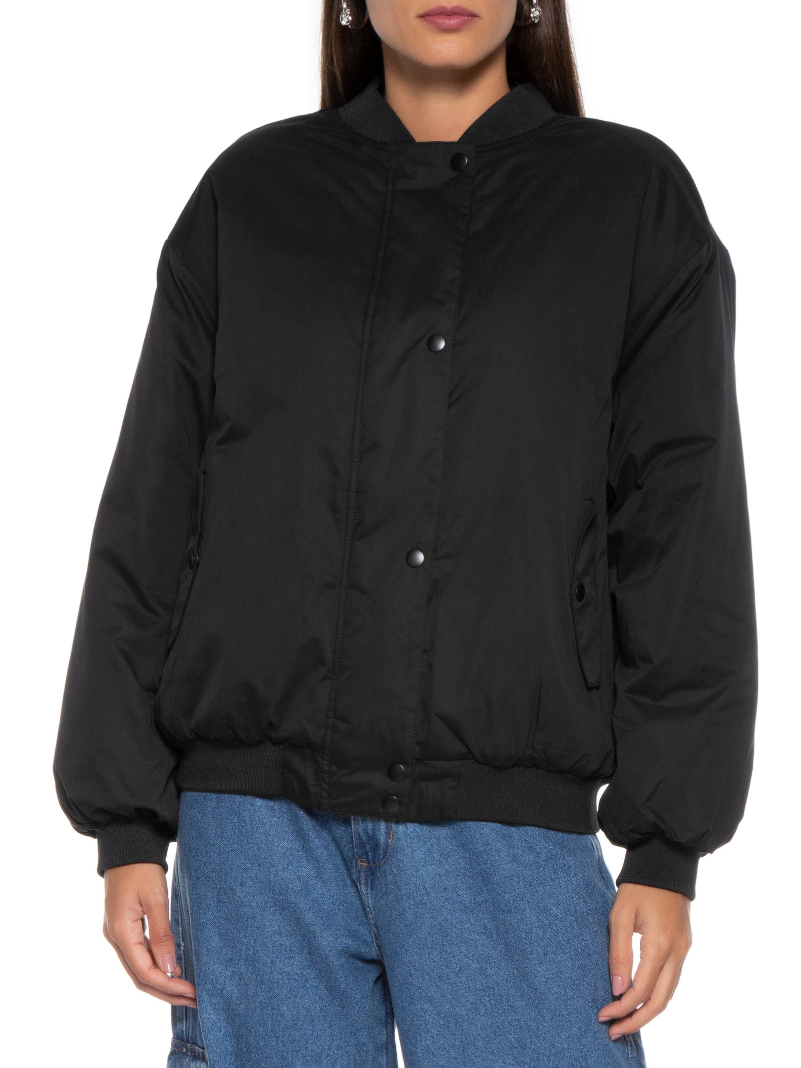 Jaqueta Feminina Preto Dzarm