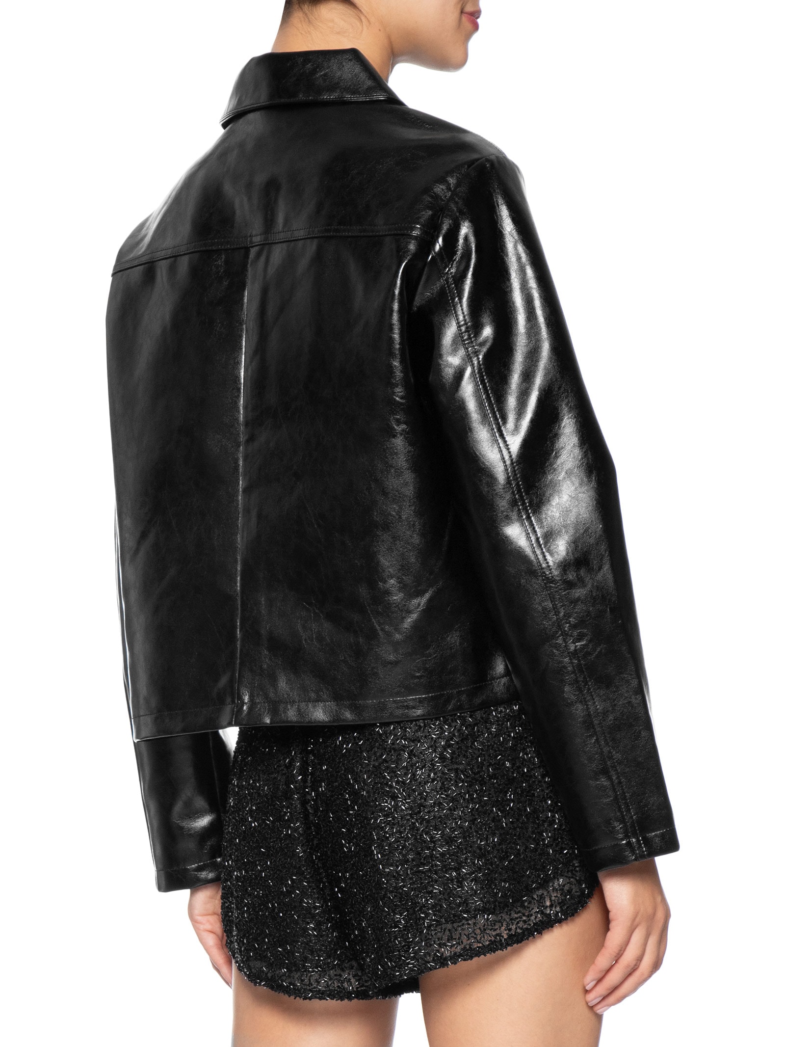 Jaqueta Feminina Preto Market 33