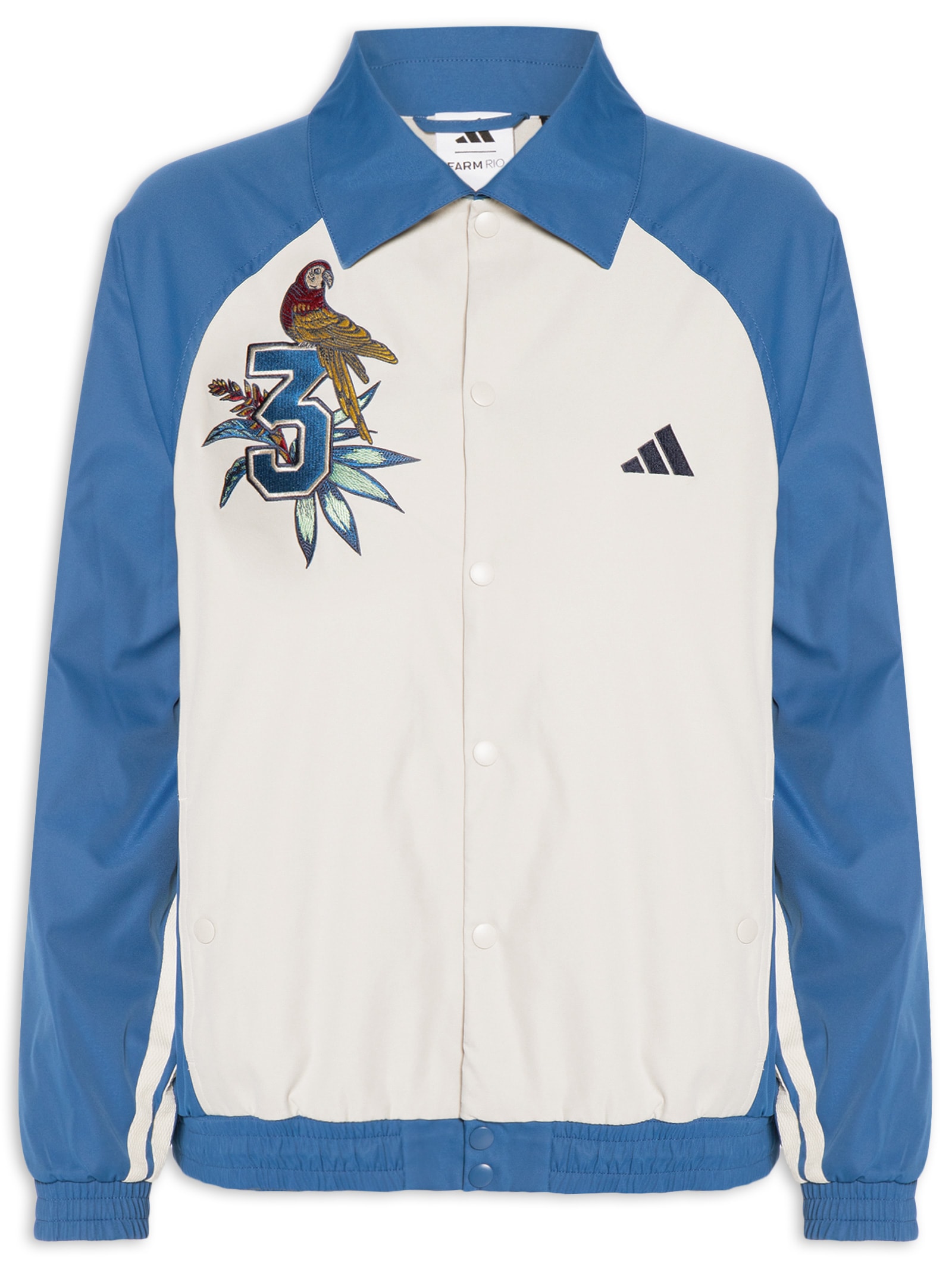 Jaqueta Feminina PRM Azul Adidas + Farm